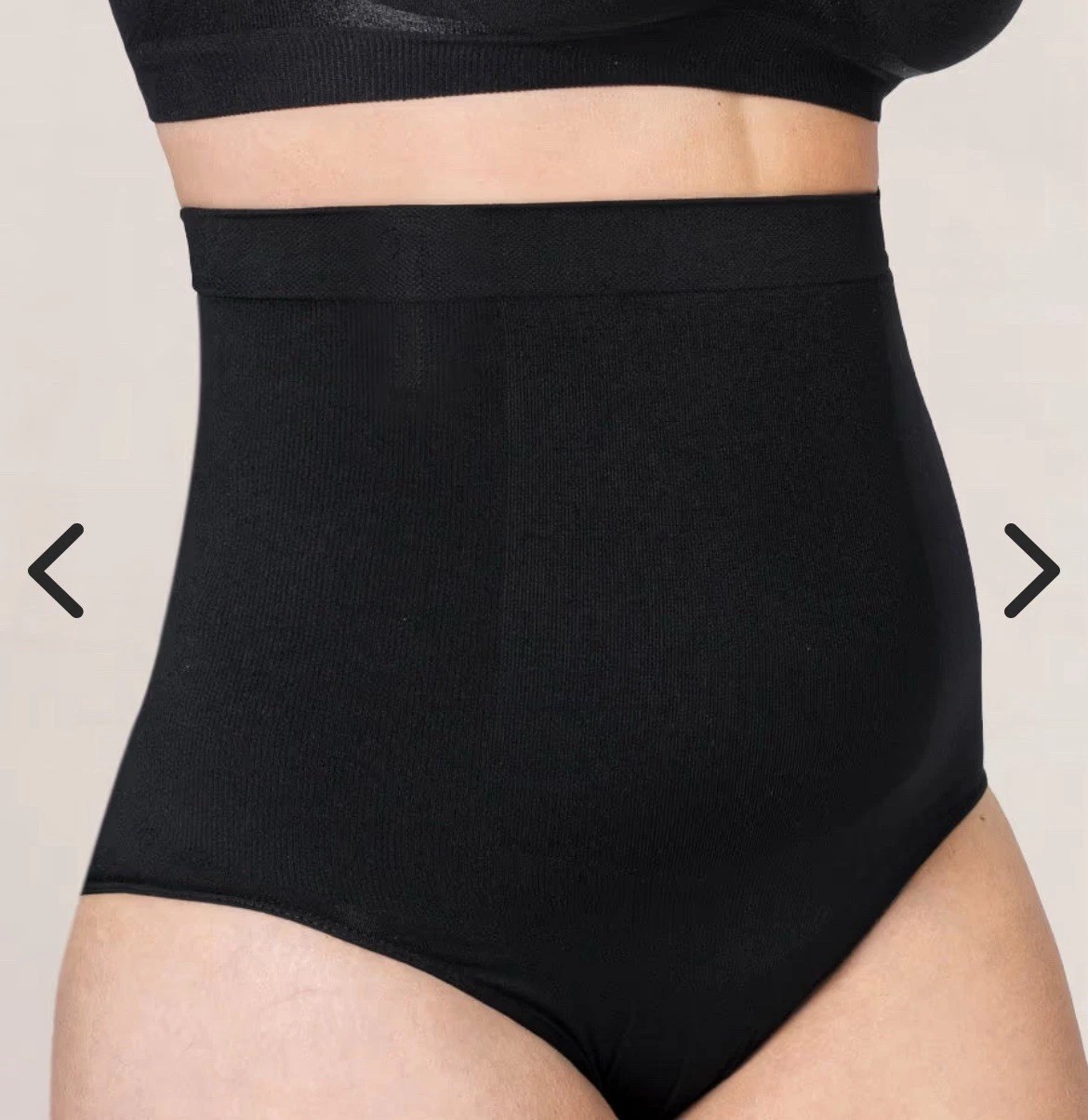 Empetua By Shapermint High Waisted Shaper Panty M/L Black New