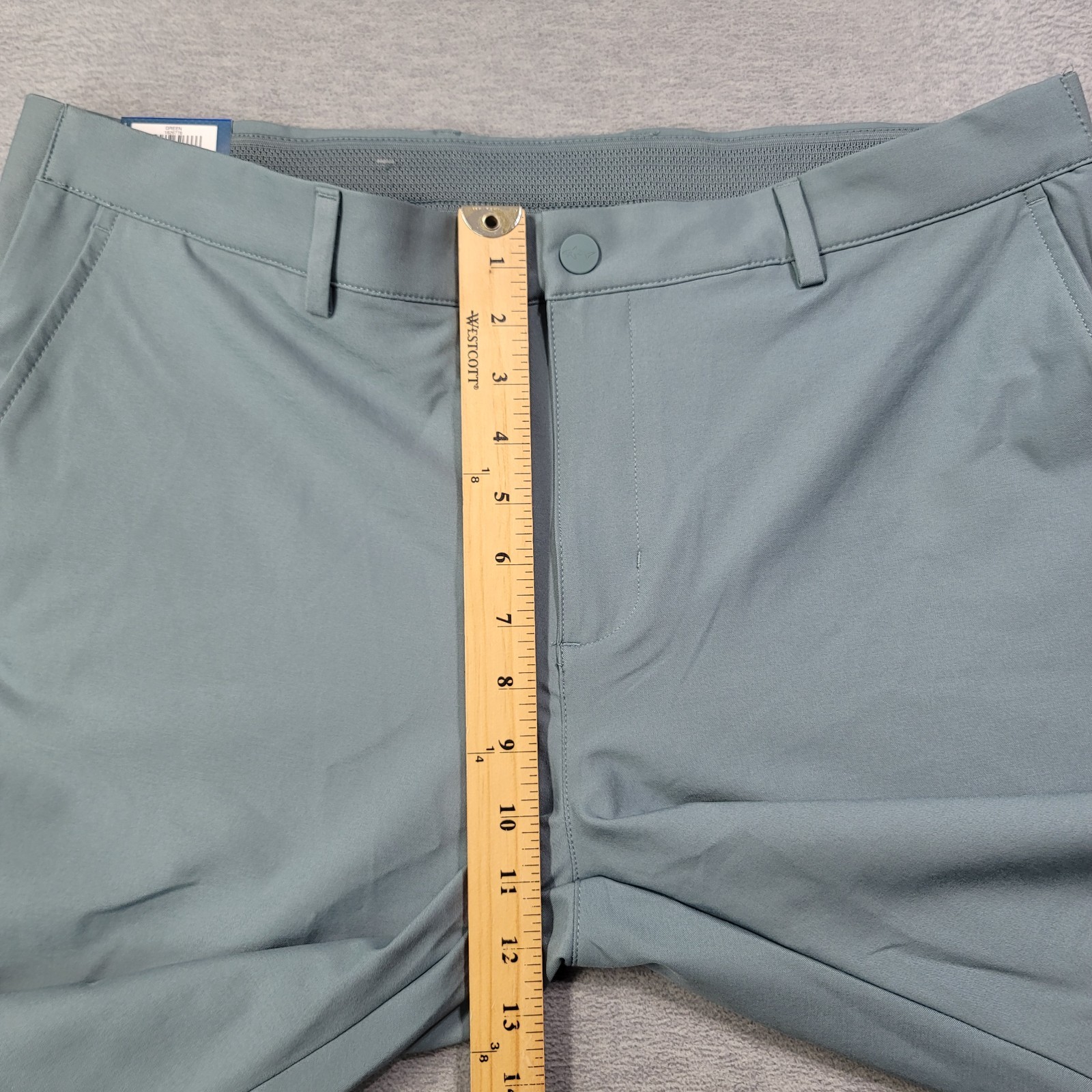 Greg Norman Pants Mens 36×34 Blue Straight Leg Stretch Casual Golf NWT