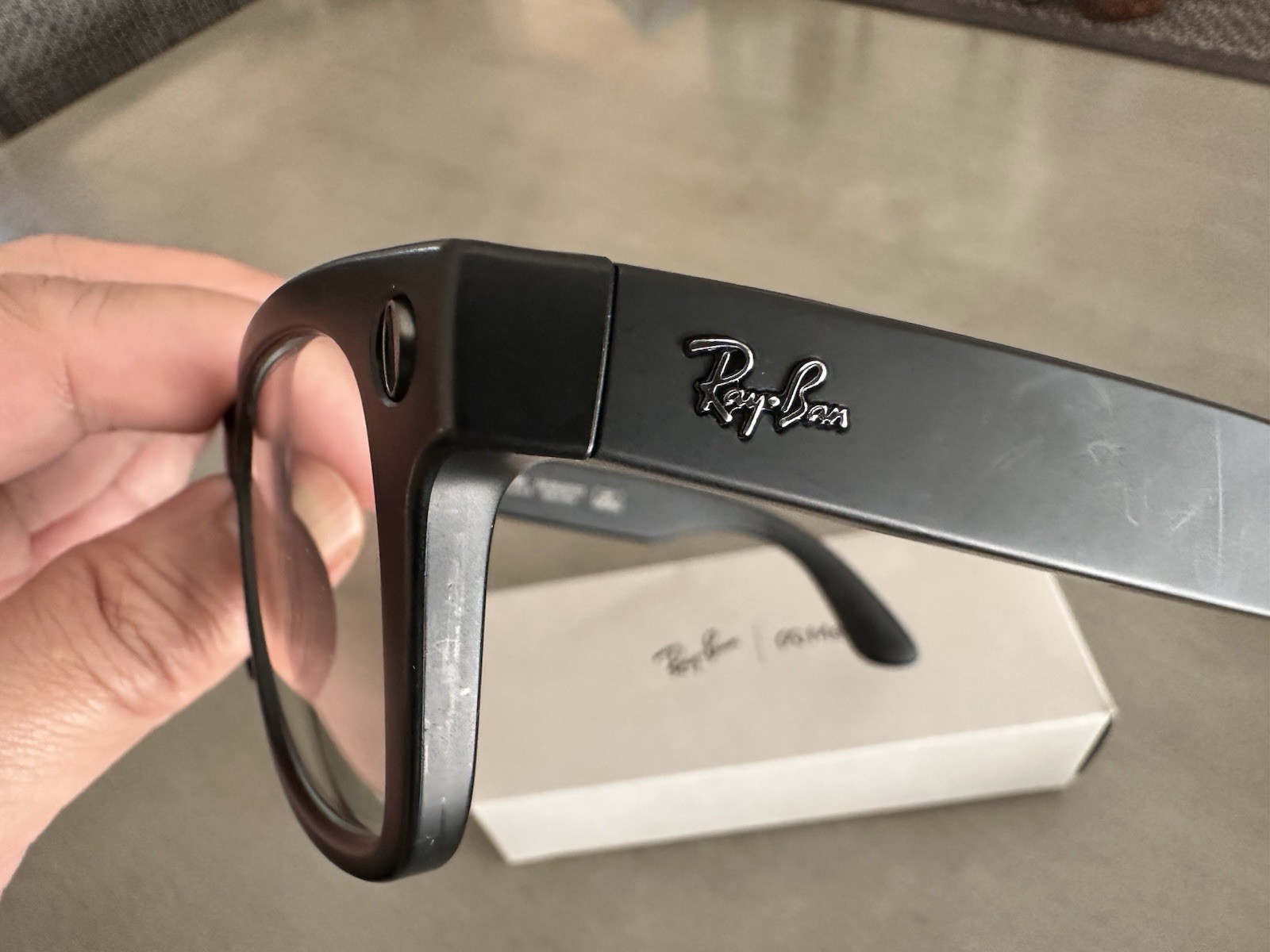 Rayban Wayfarer Pair Non-Tech Glassess