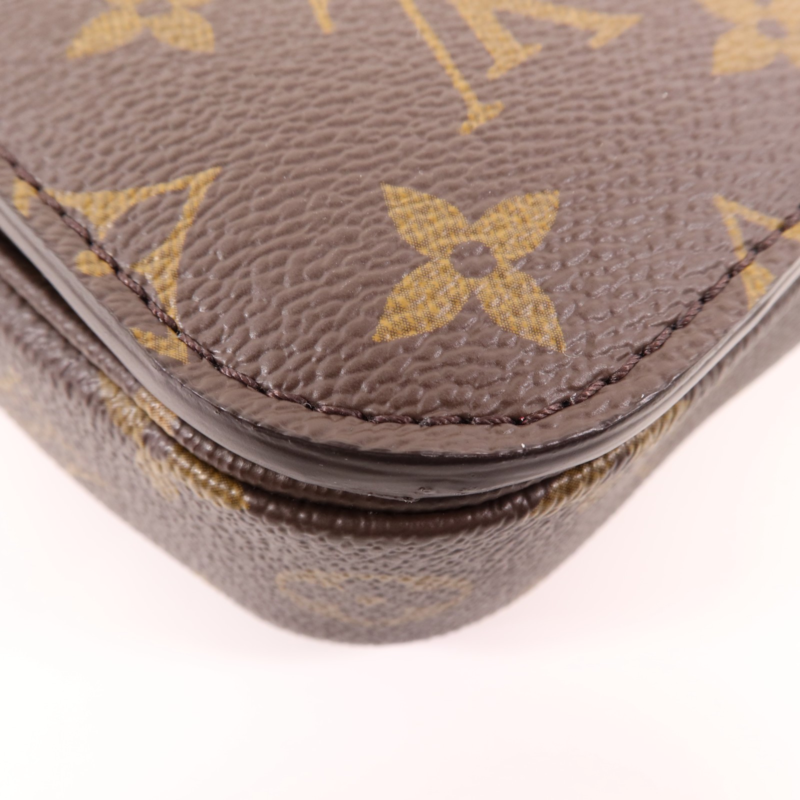 LOUIS VUITTON LV GHW Pochette Metis MM 2 Way Bag M44875 Monogram Brown