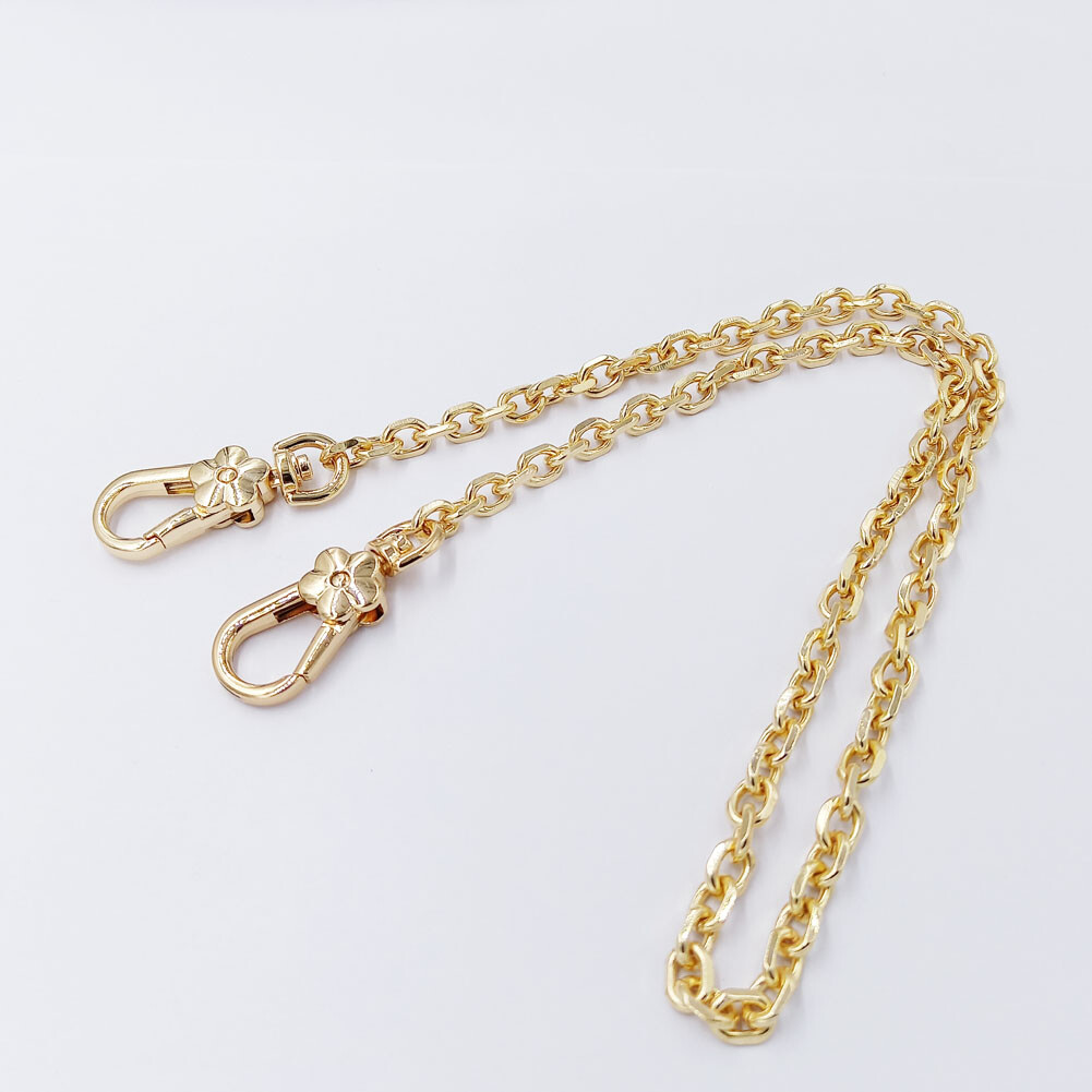20~200 CM Replacement Flower Oval Purse Chain For Strap Bag Crossbody Handbag G