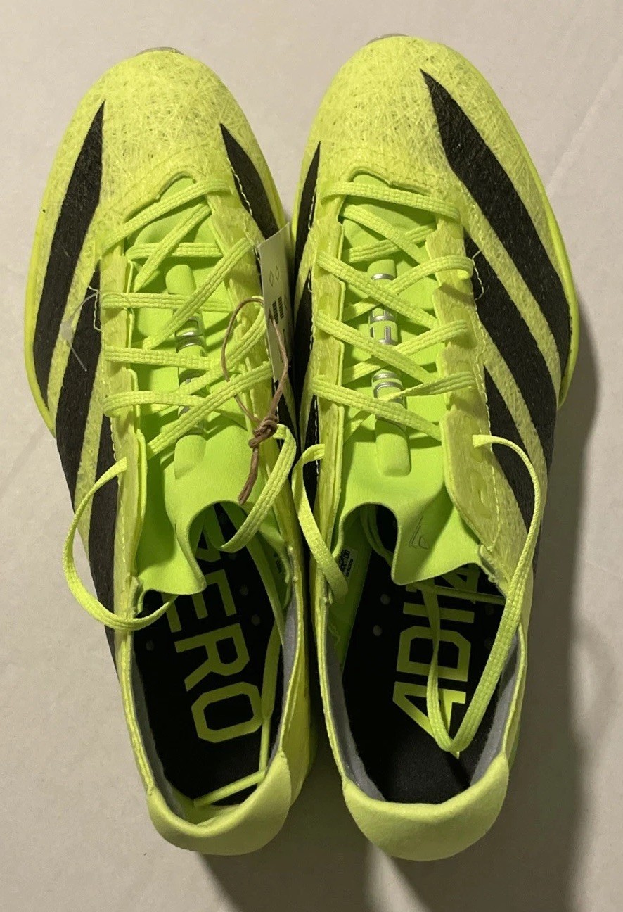 NWT adidas Prime SP3 Strung Men’s Size 6 Track Shoes + Spikes + Tool IH5800