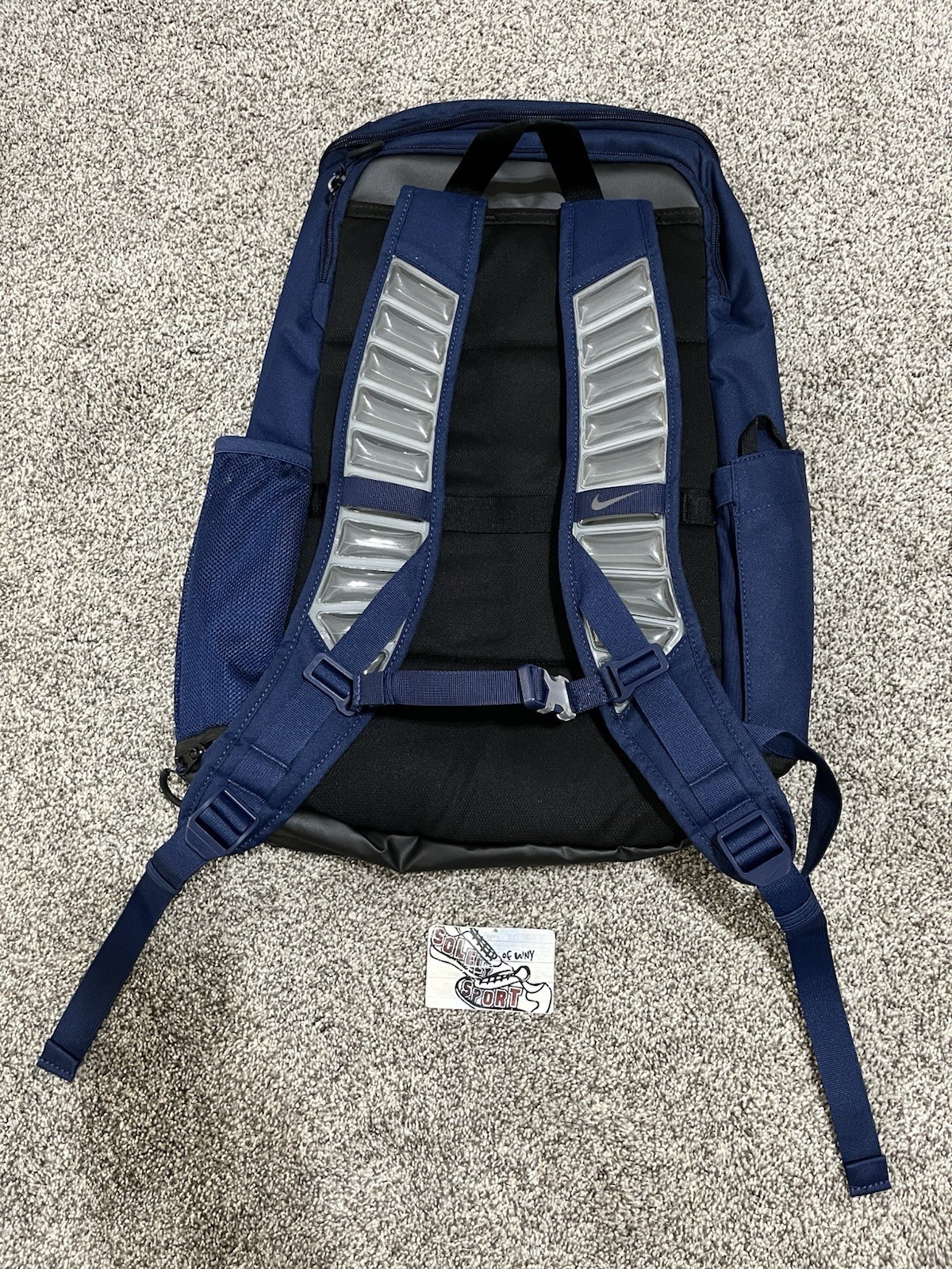 Authentic New Nike Hoops Varsity Elite Backpack Navy Blue Basketball 32L HM9965