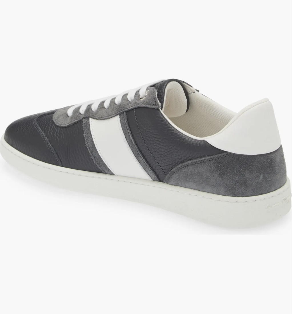 Ferragamo Achille 1 Low Top Sneaker 763472, Stromboli Sand – Retail $750