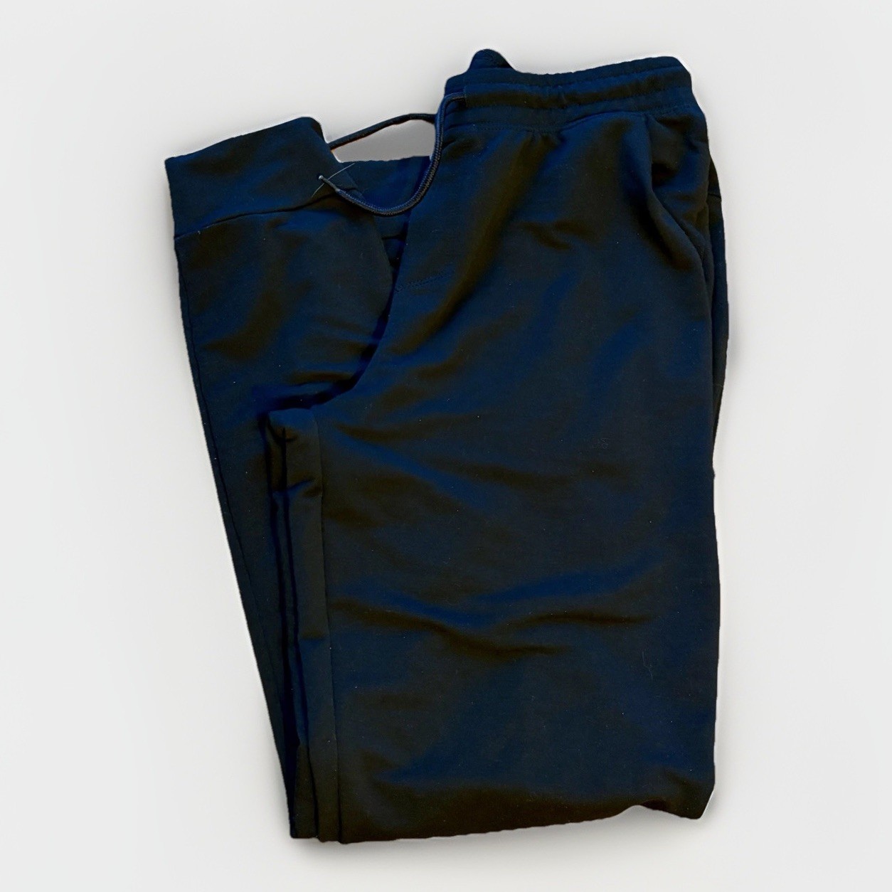 Athletic Works Medium 32–34 Men’s Black Jogger Pants Elastic Waist Gym Light