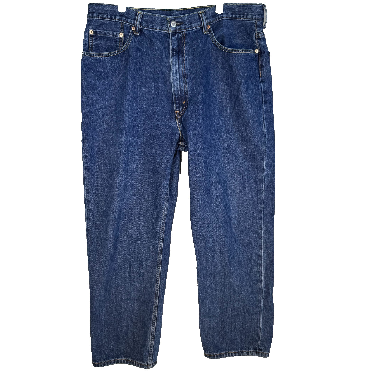 Levi’s 550 Men Jeans 4 X30 Blue Denim Relaxed Fit High-Rise Straight Leg Zip Fly