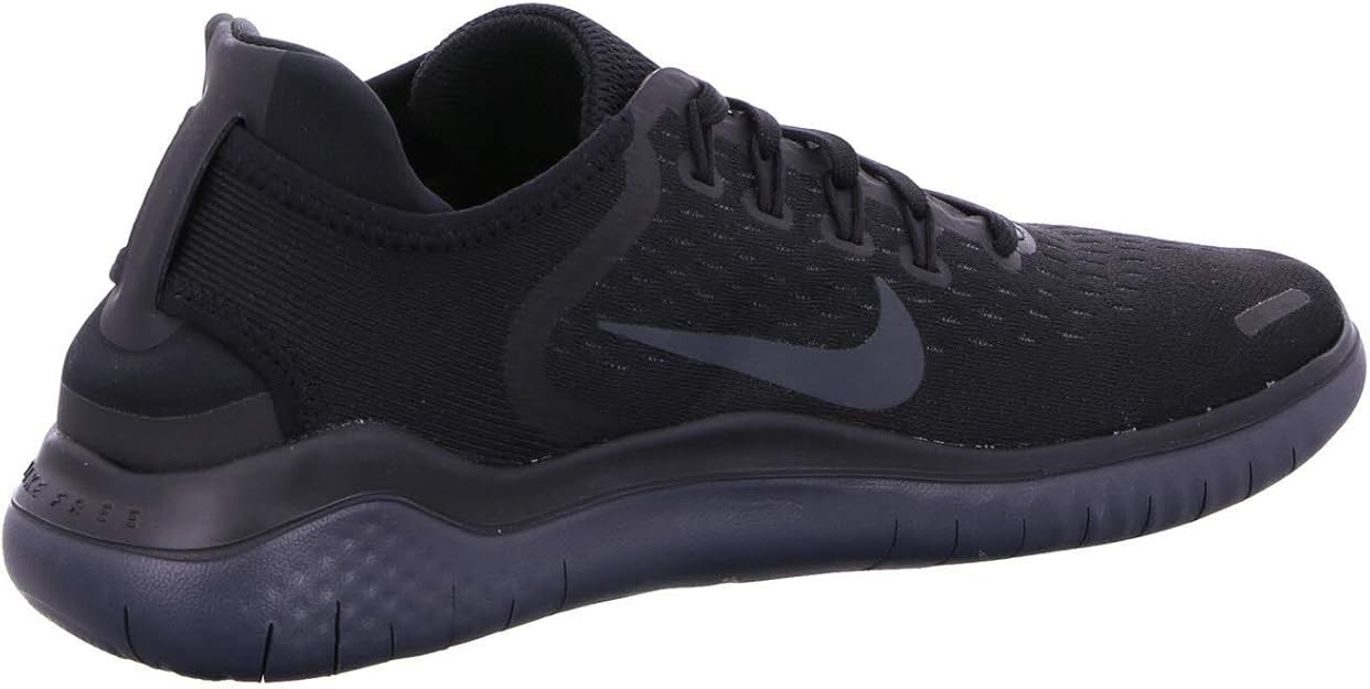 Nike Men Free Run 2018 Running Shoes Black Black Anthracite 002 US 13 *NEW*