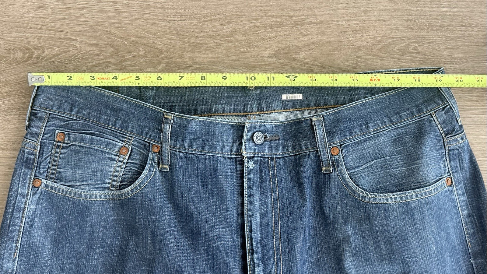 Levi’s 569 Loose Straight Leg Jeans Men’s Size 38×30 Blue Denim Relaxed Fit