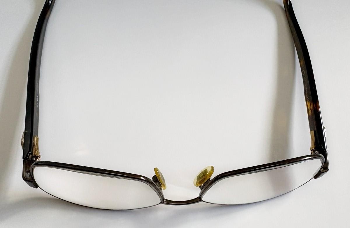 Gucci GG2893 X6D Brown Havana Metal Tortoise Eyeglass Frames Italy 50-15-135