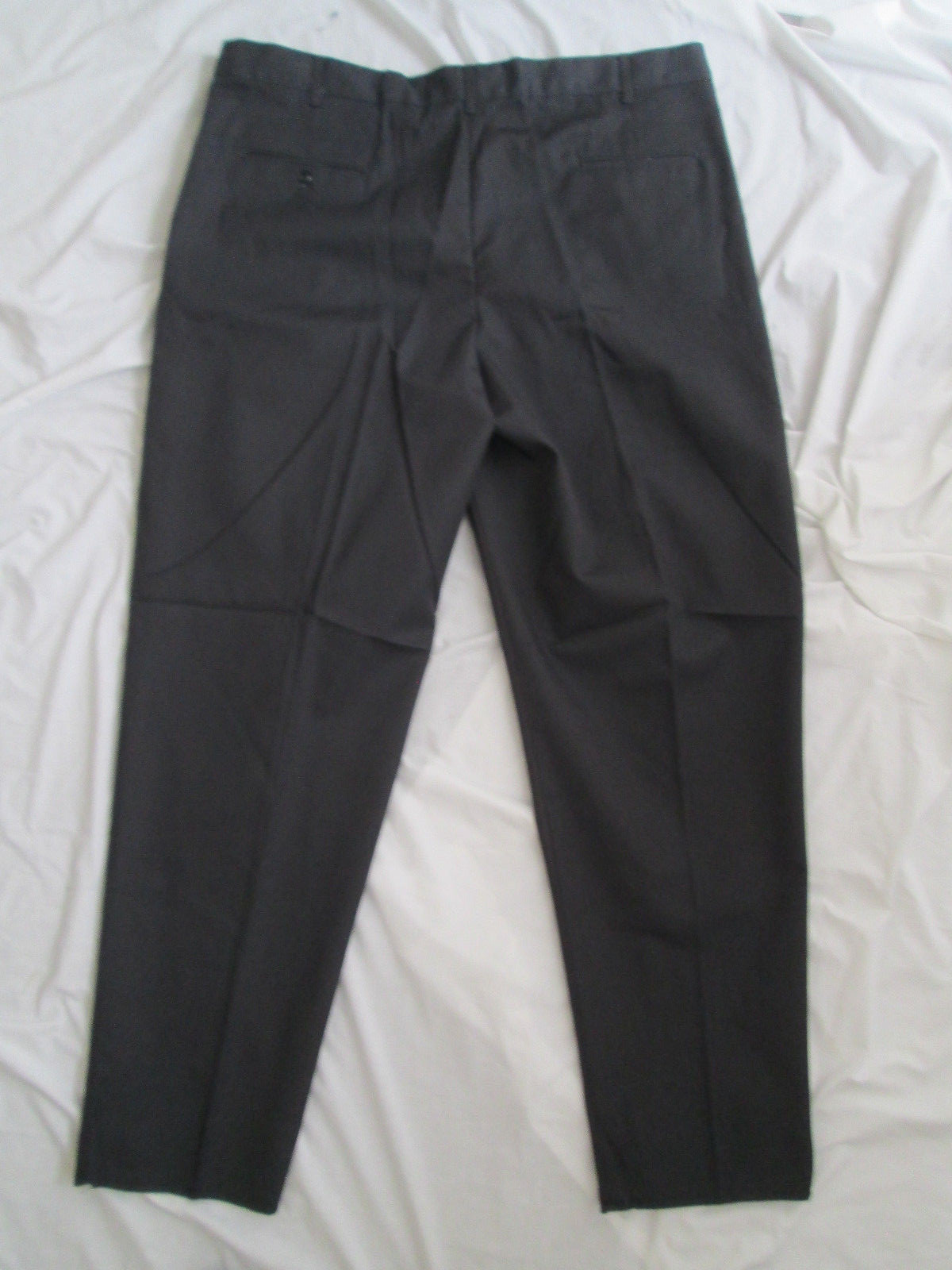 Mens Pants Chino uniform Green 34 38 40 42 44 x 28 29 30 32 34 NEW flat cotton