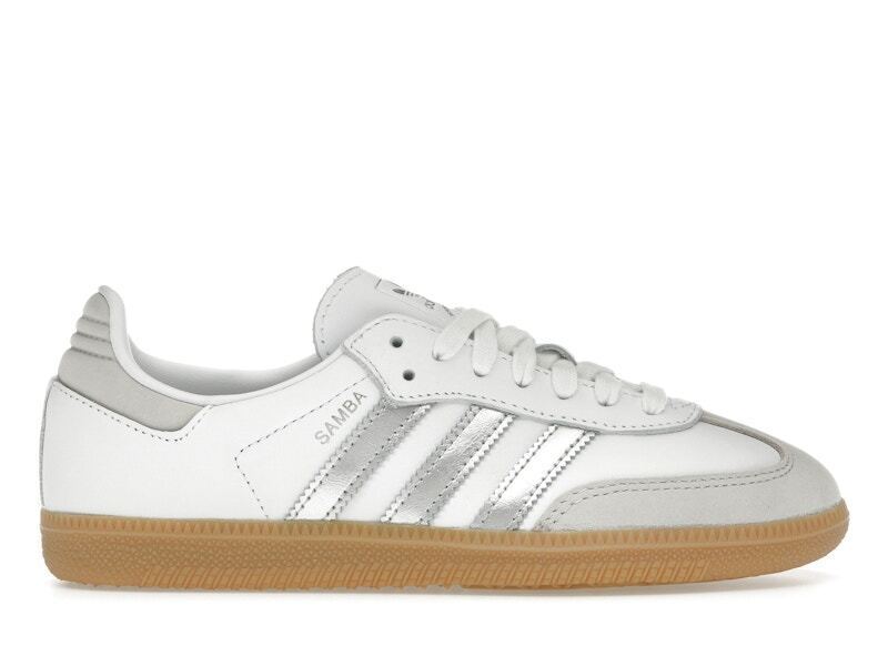 adidas Samba OG White Silver Metallic Grey W – JI2725