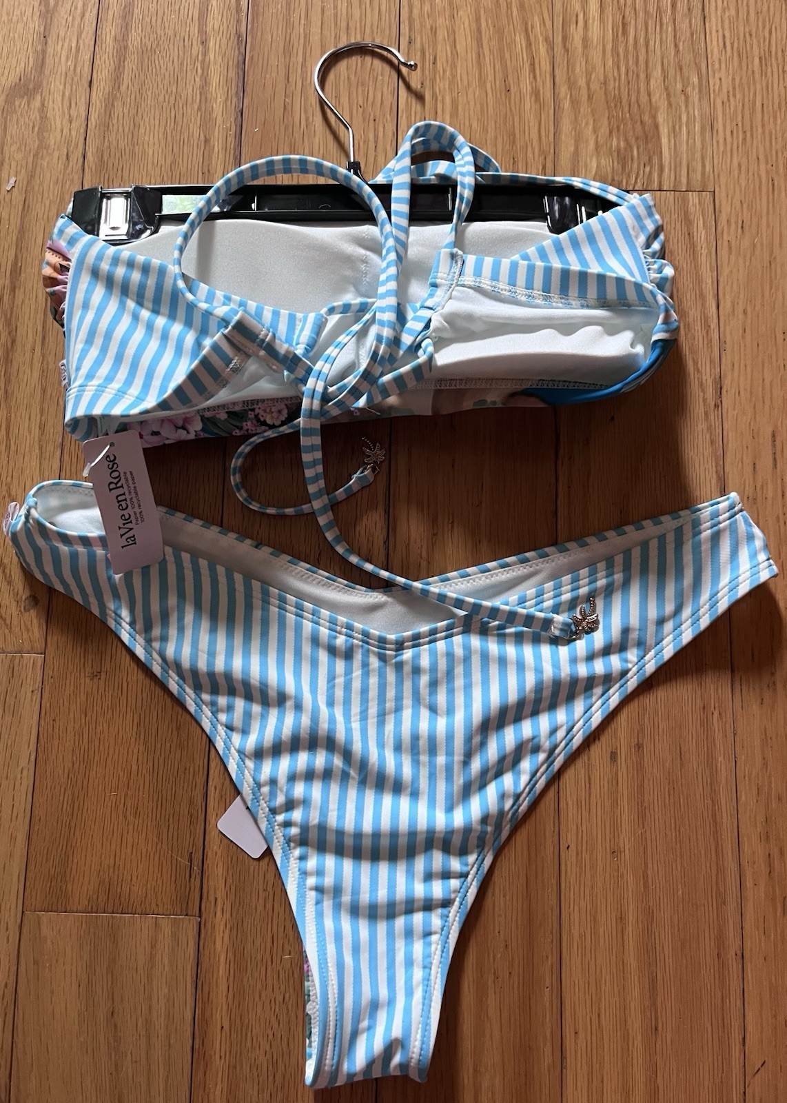 La vie en rose bathing suit bottoms m new with tags