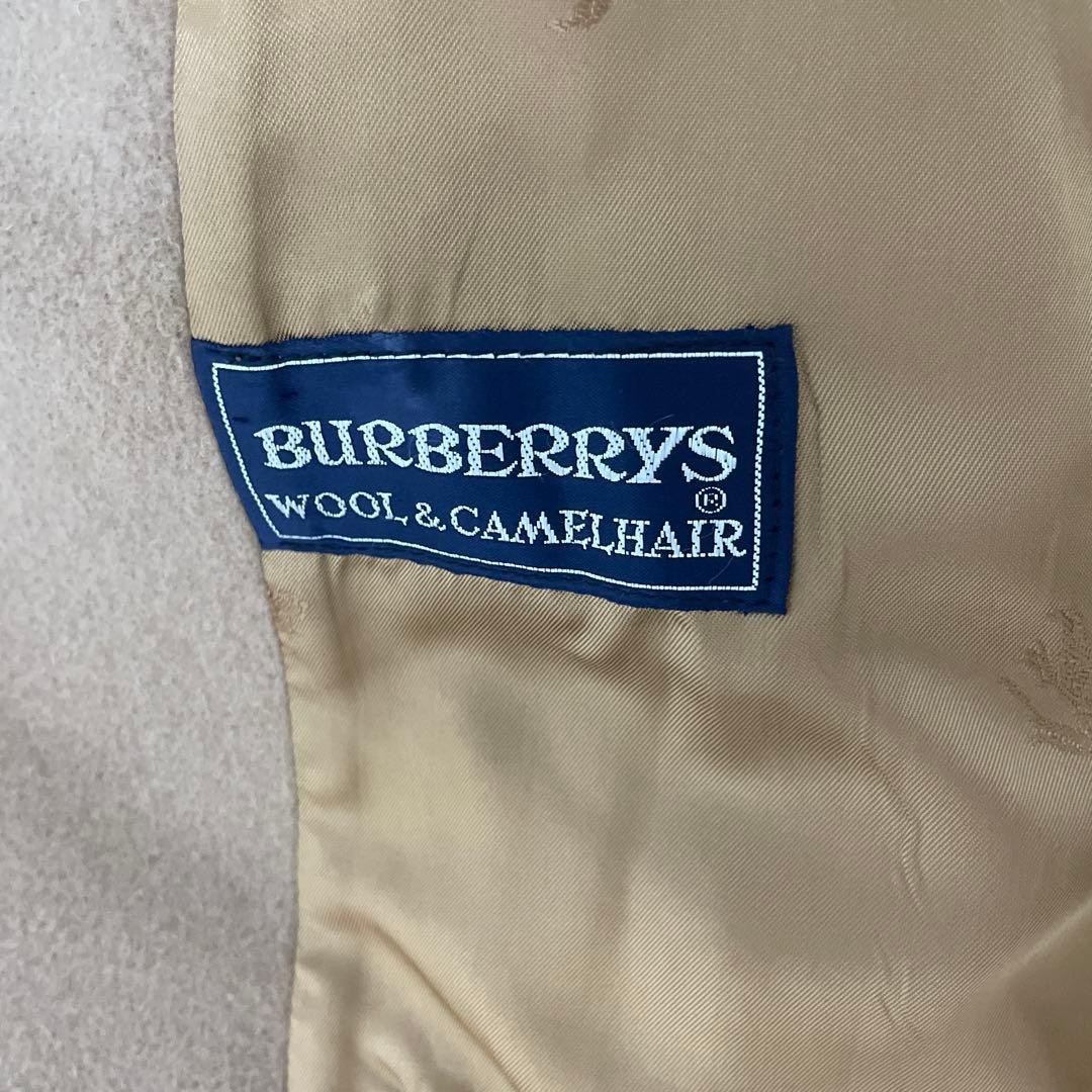 Burberrys long coat camel