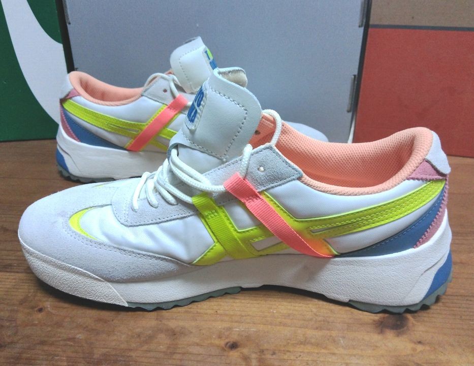 Onitsuka Tiger Delegation EX Cream x Vibrant Yellow 26cm
