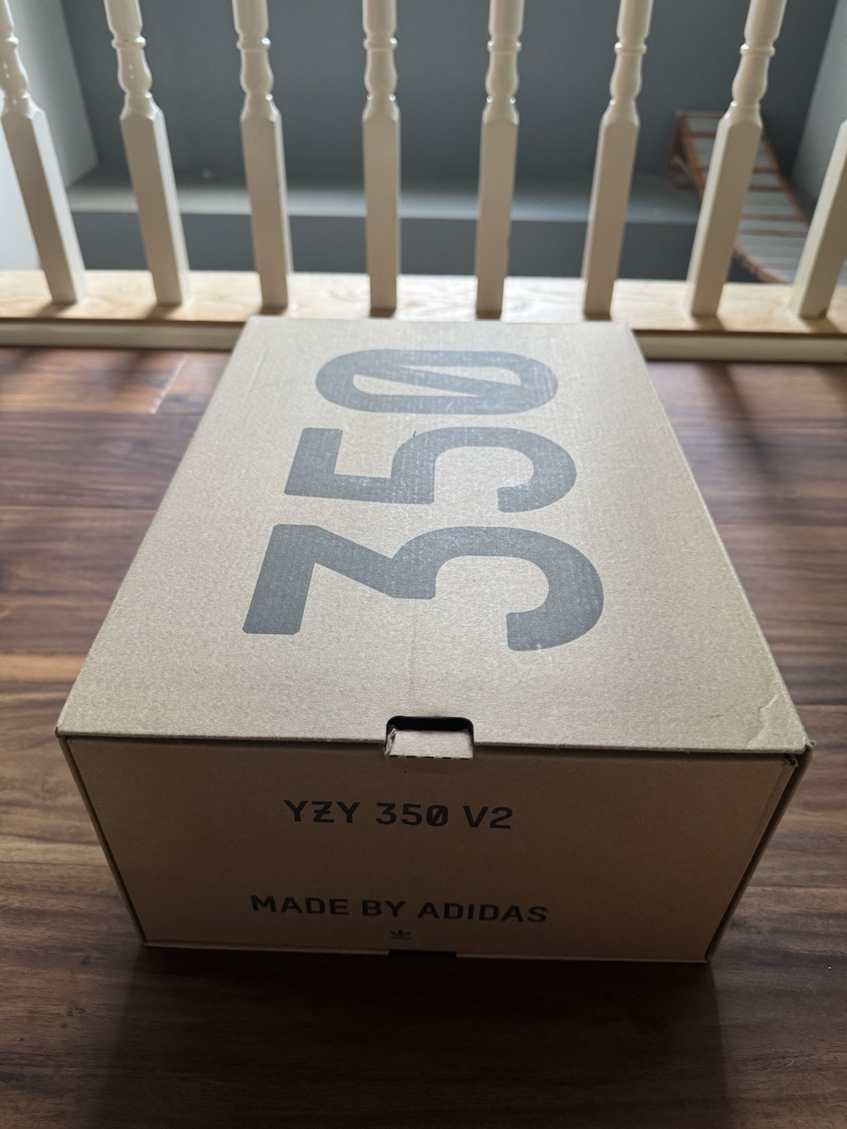 adidas Yeezy Boost 350 V2 Bone/Bone/Bone White Low Top Lace Up 2022 HQ6316