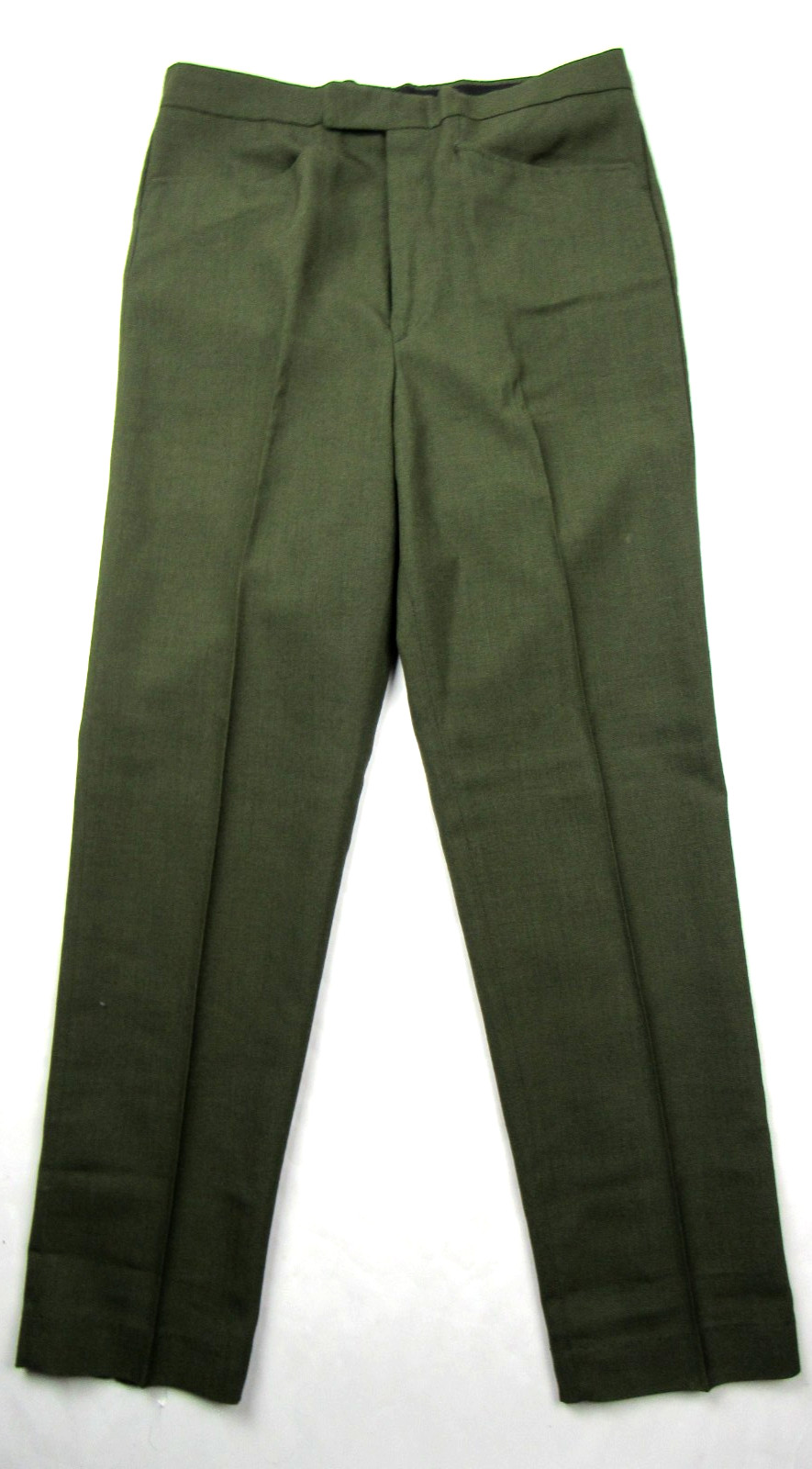 Vtg 60s Wright Koratron Hollywood Mod Trousers Pant 34.5 x 31.5 Cotton Blend VLV