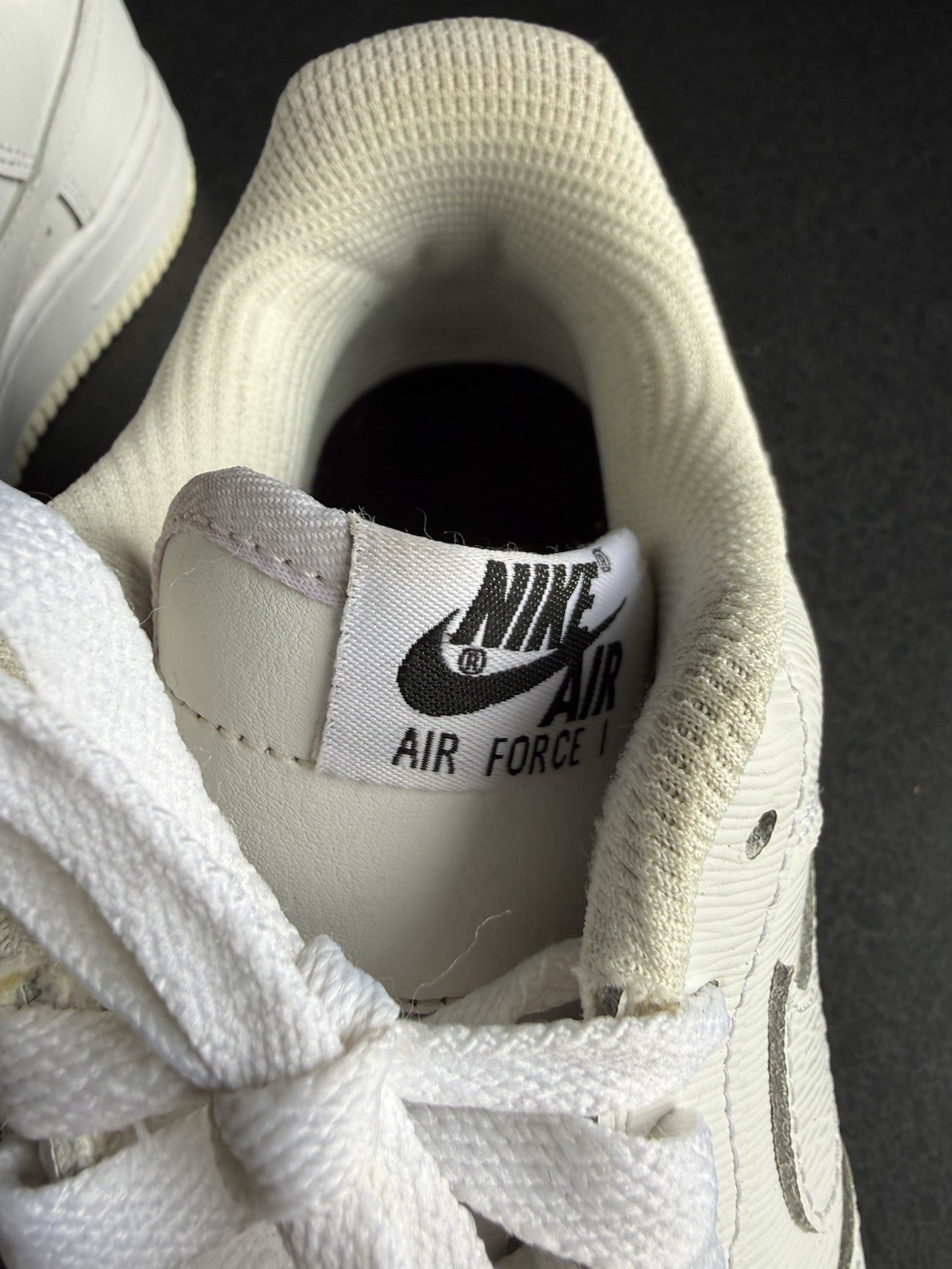 Nike Air Force 1 VPC Women’s Sz 7 White Low Top Shoes Sneakers AF1 Lifestyle