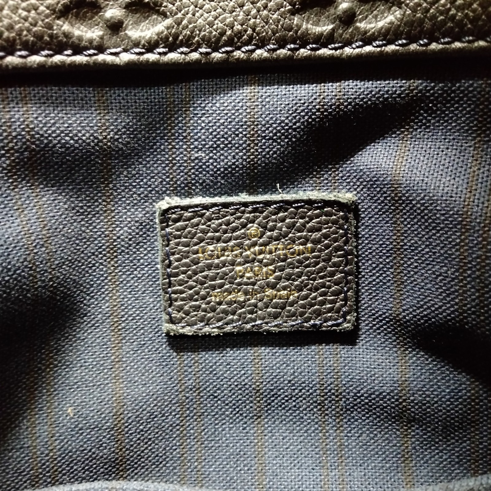 Louis Vuitton LV Tote Bag M41066 Artsy MM Black Monogram Empreinte 3279815