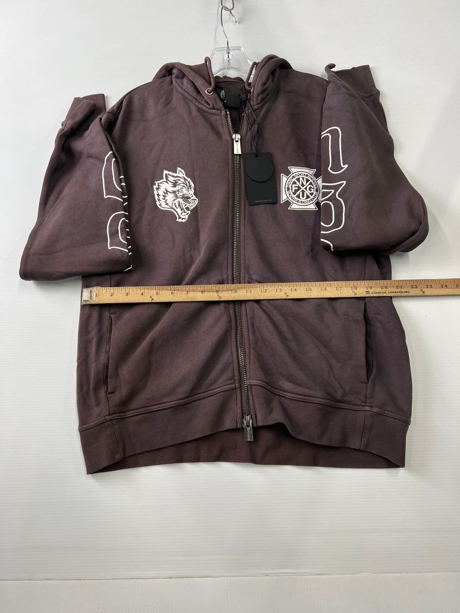 DARC SPORT Infernal Mantra Donnie Hoodie Men’s Size XL Darc Garnet