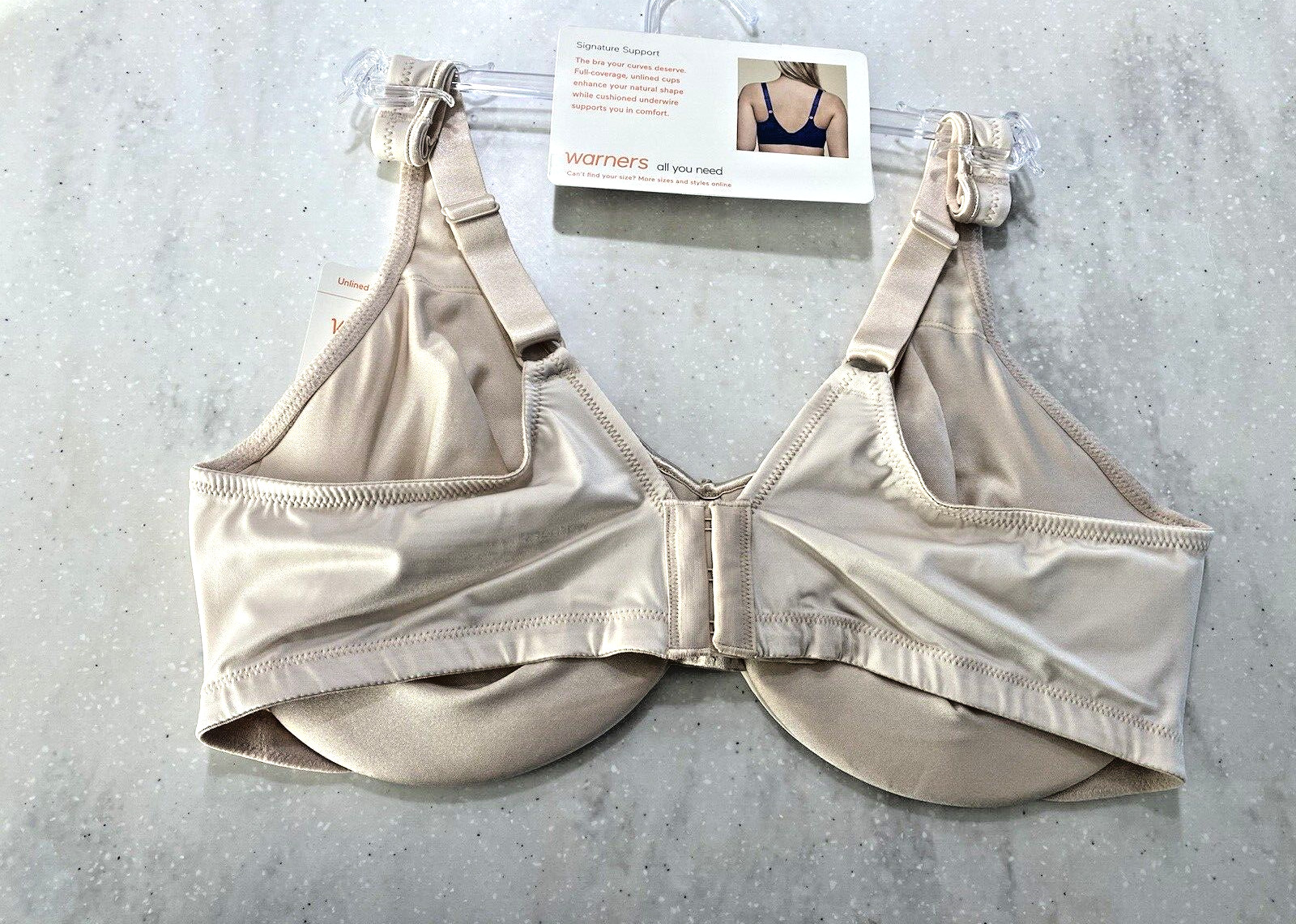 Warners SIGNATURE SUPPORT BRA cushioned underwire stretch 35002A BRAND NEW