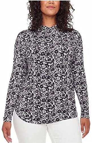 S.C. & CO Ladies’ Long Sleeve Hoodie Pullover, Rayon Made From Bamboo, NEW