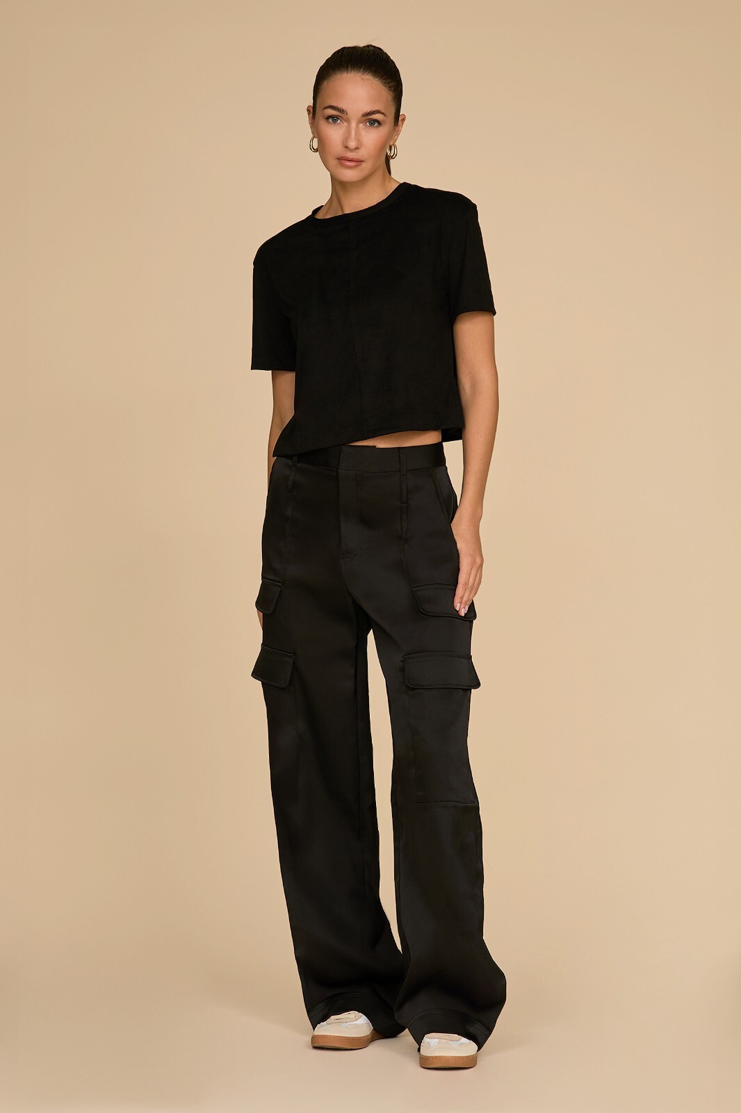Milan Satin Cargo Pant THE NOLI SHOP