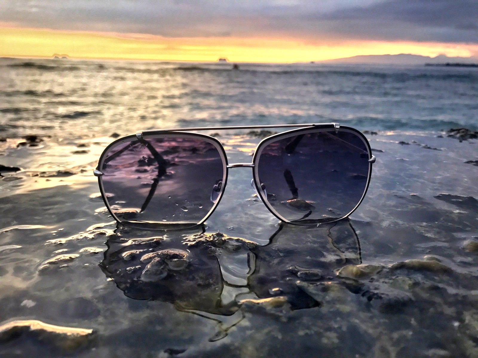 Big XXL “Talon” OVERSIZED Metal Gradient Women Sunglasses Shadz GAFAS 100% UV