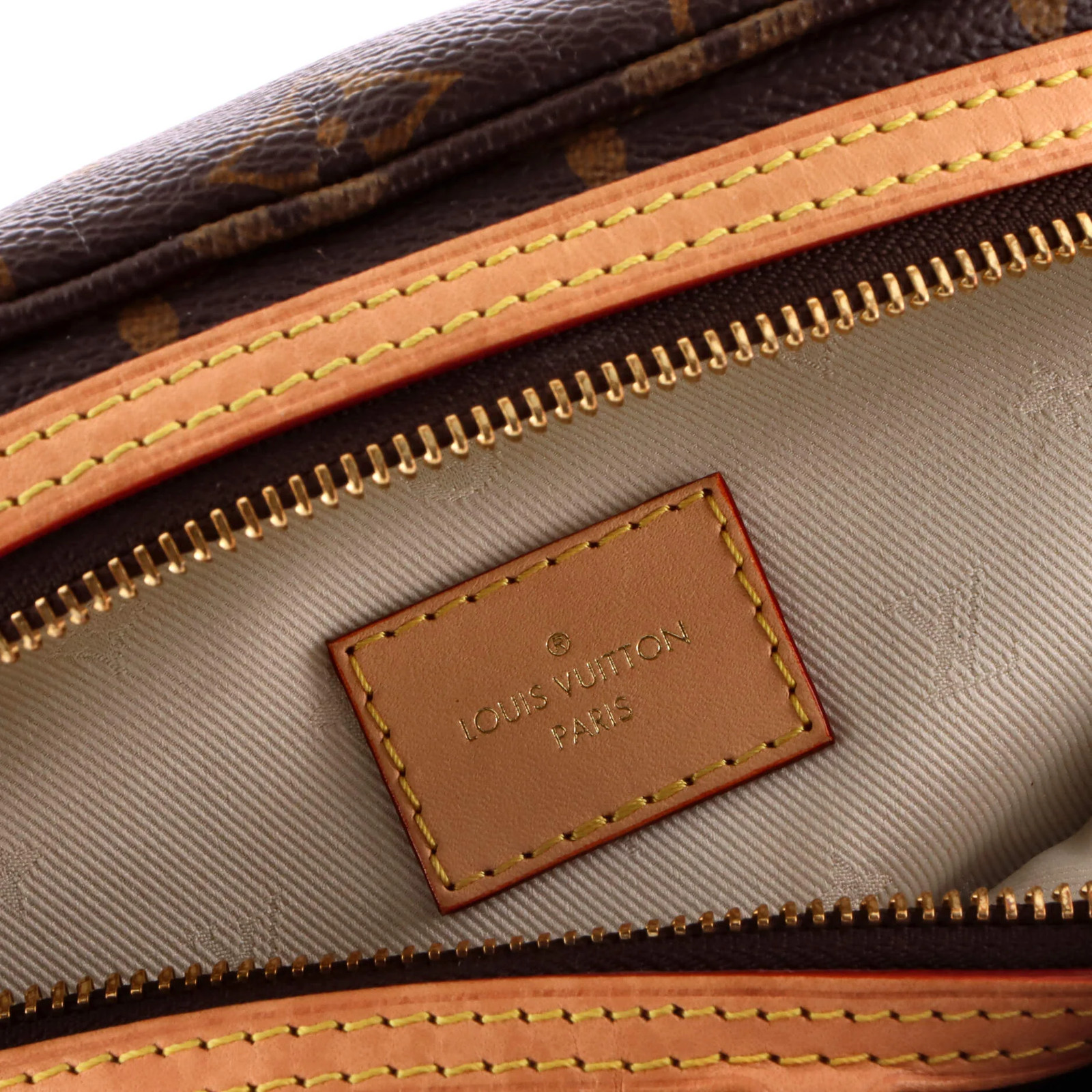 Louis Vuitton High Rise Bum Bag Monogram Canvas