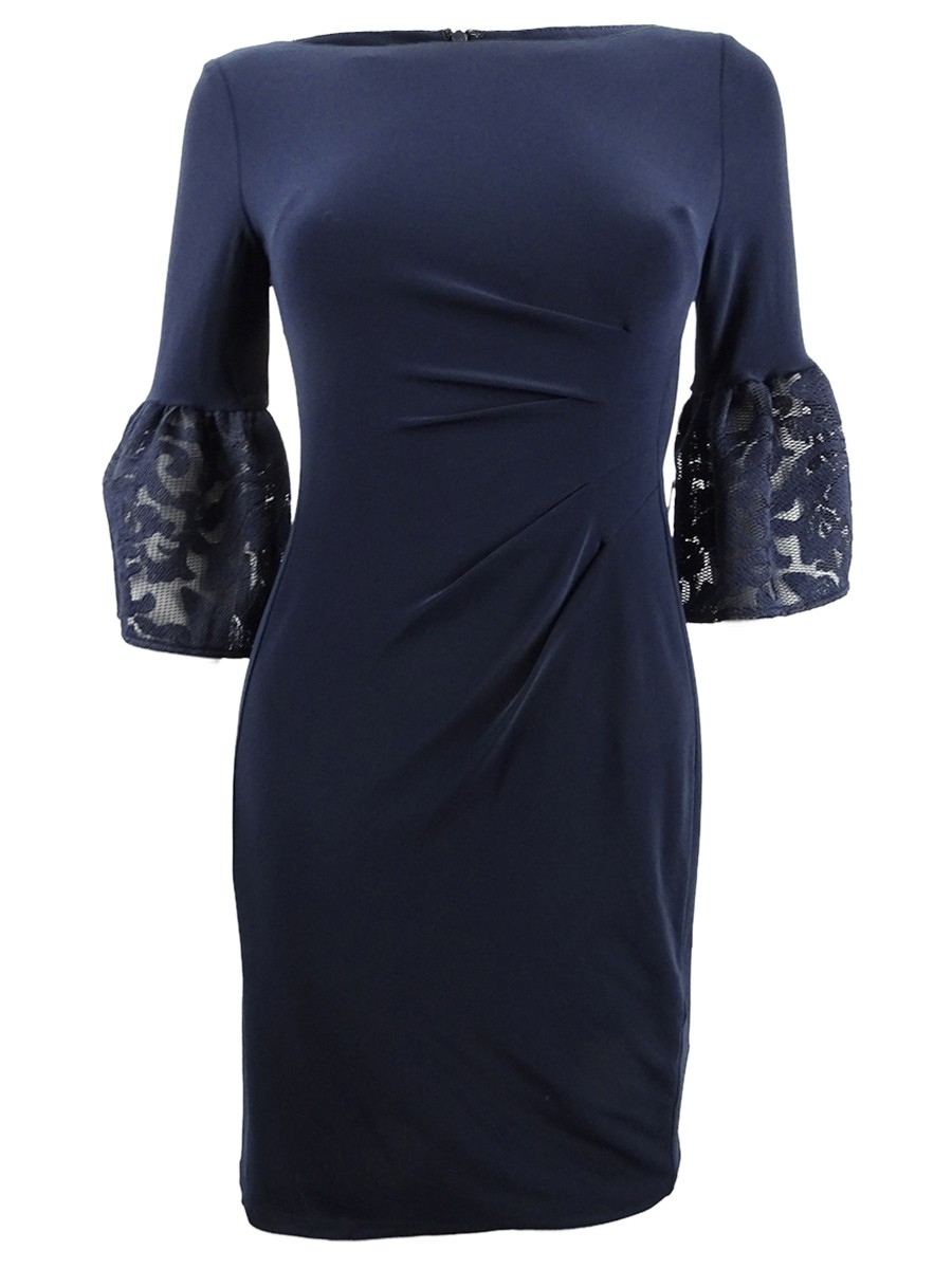 Lauren by Ralph Lauren Women’s Taffeta-Jersey Dress