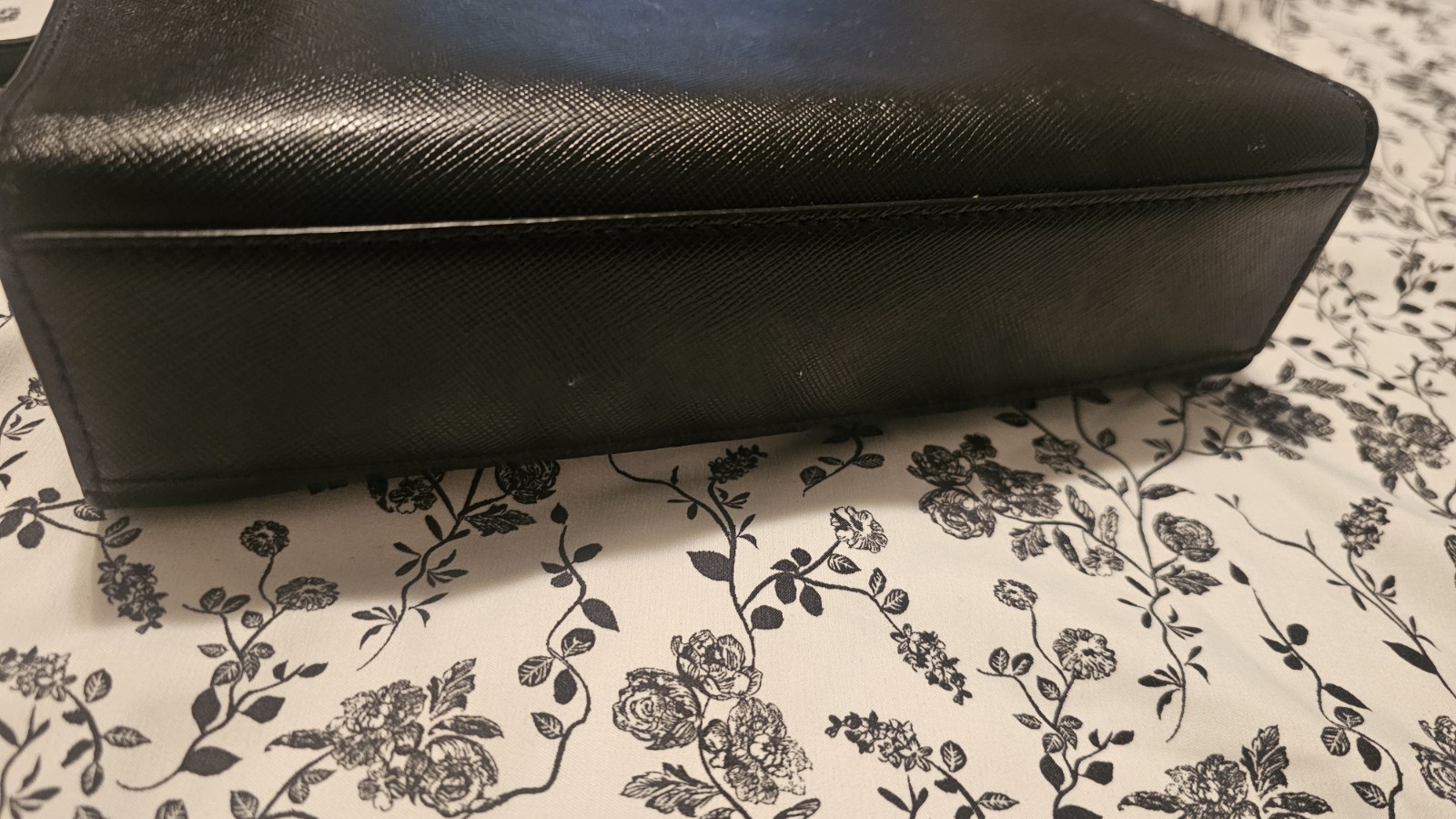 Kate Spade New York Black Saffiano Leather Crossbody Bag