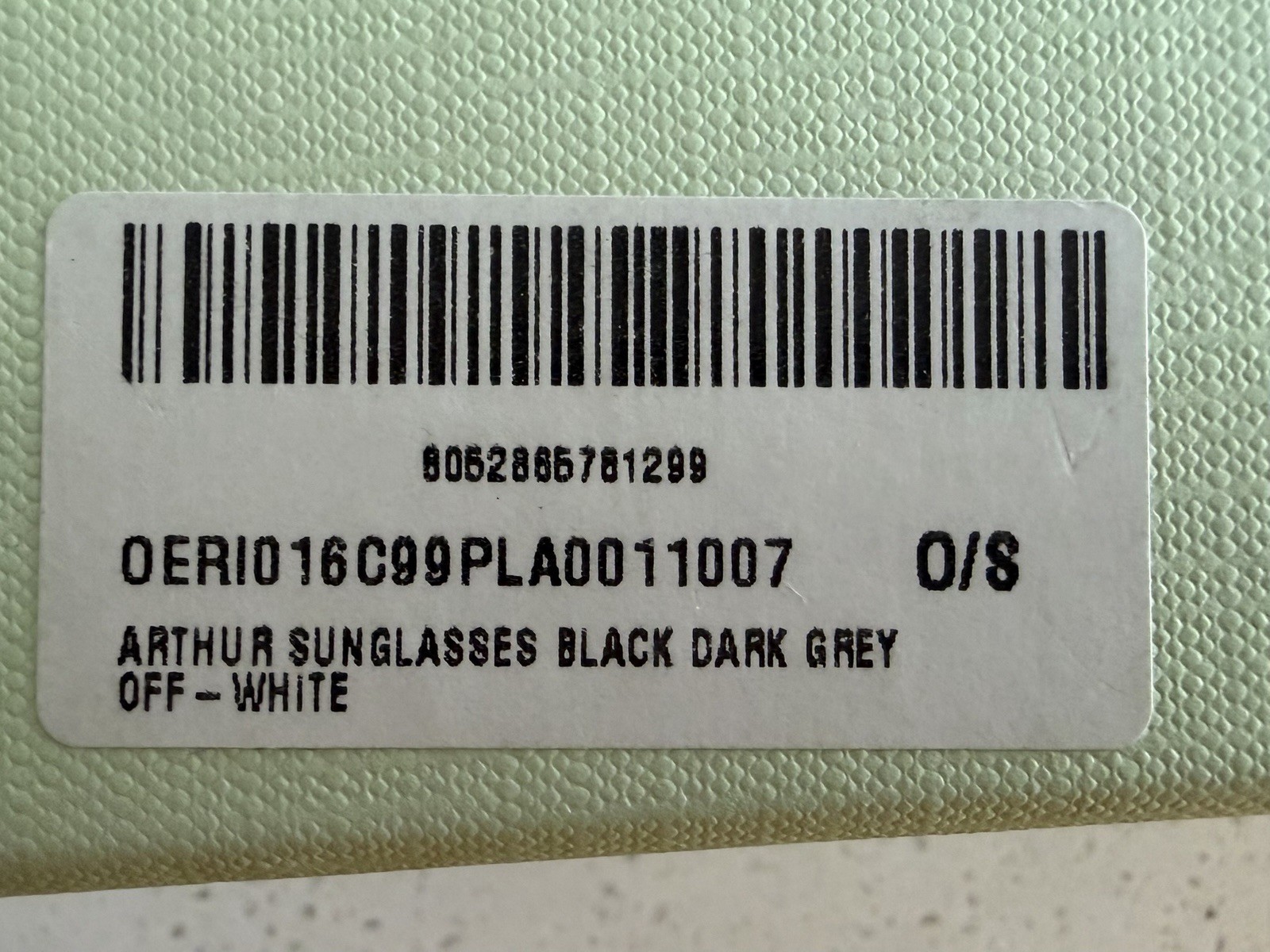 2 Off-White Arthur Rectangular Sunglasses (100% AUTHENTIC) 1 Black & 1 Brown