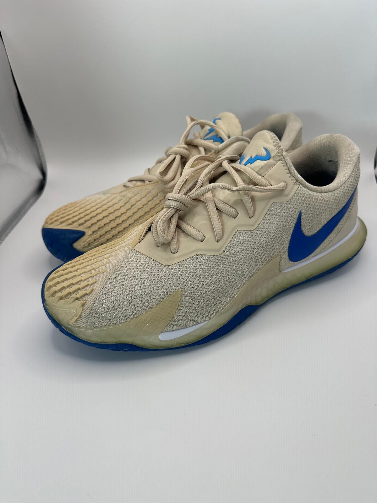 Nike Court Zoom Vapor Cage 4 Rafa Nadal Sanddrift Tennis DD1579-104 Size 11.5
