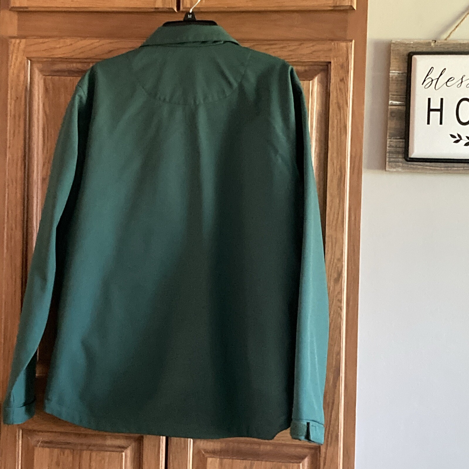 Men’s M (44/46) Michigan State University MSU Spartans Green Zip-Up Jacket