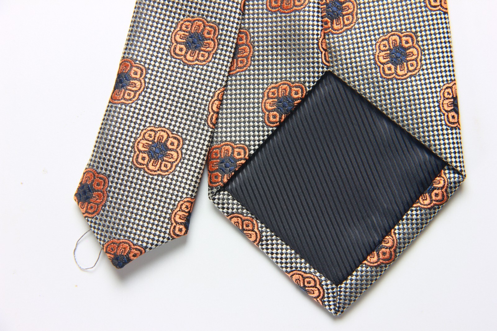 New Classic Polka Dot Brown White JACQUARD WOVEN 100% Silk Men’s Necktie Tie