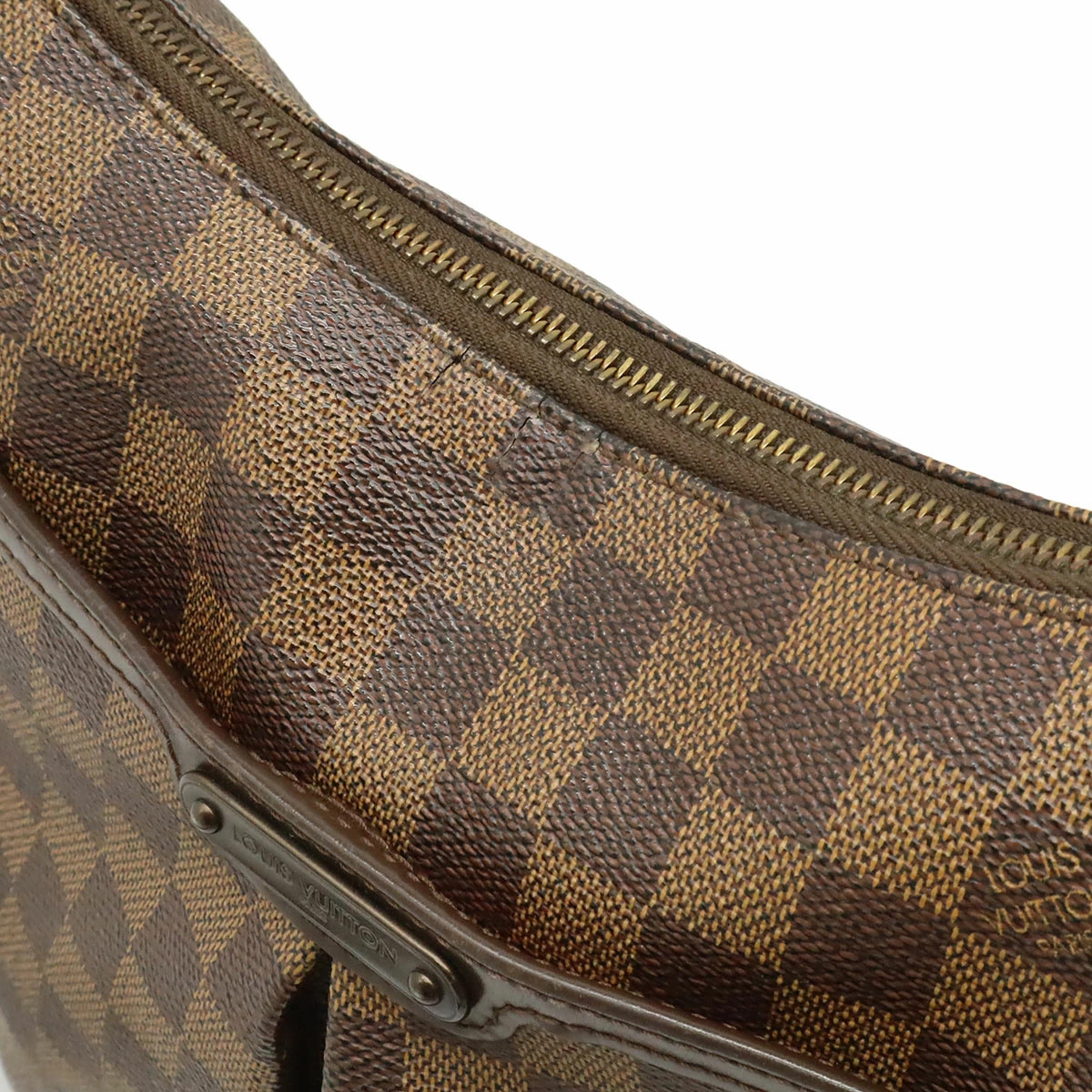 Louis Vuitton Damier N42251 Shoulder Bag Check Canvas Brown Unisex #BLB2619