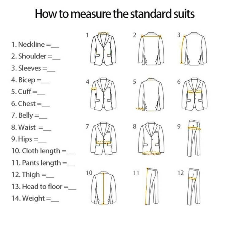 Men’s Color Blocking Pearls Suit Double Breasted Wedding Business Suits 2 Pieces