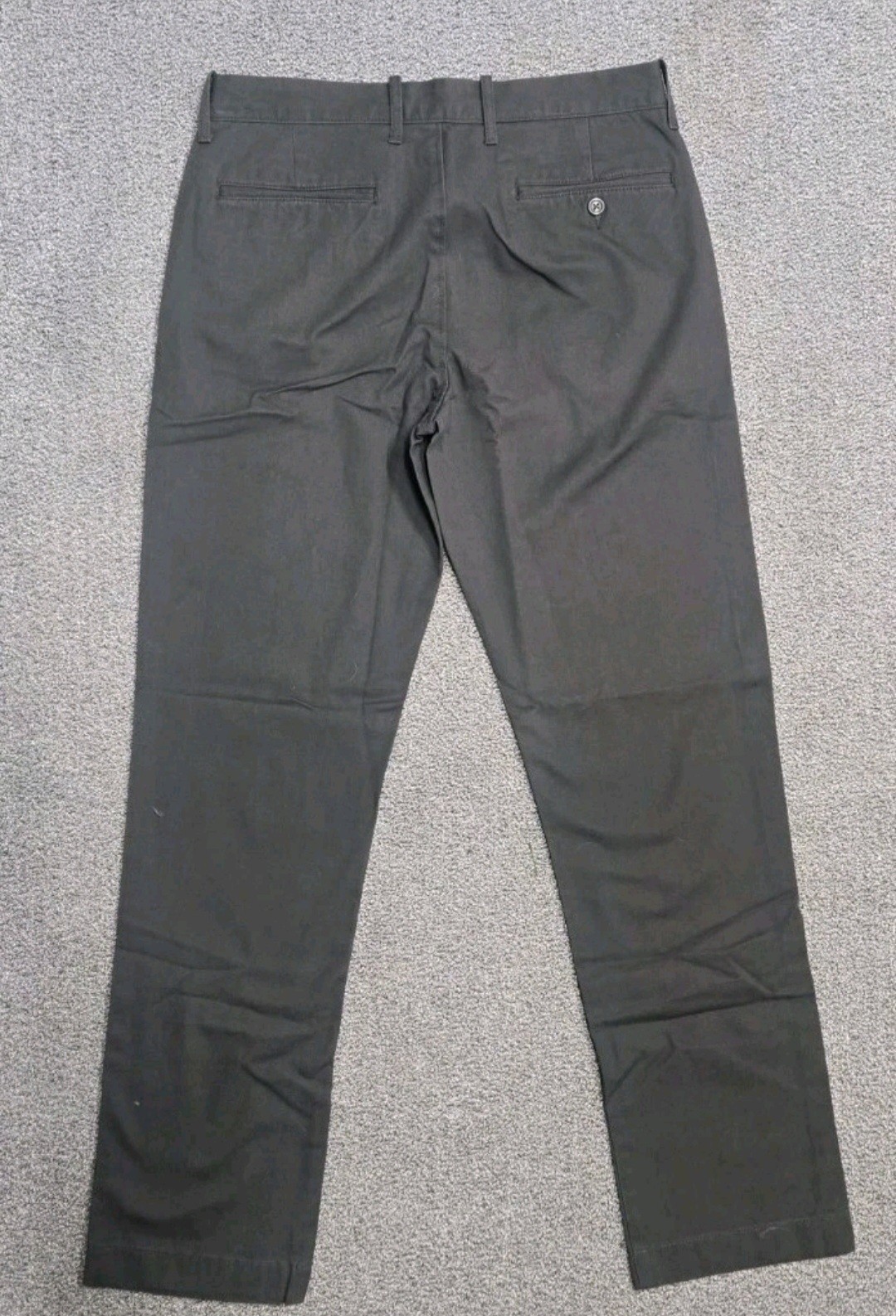 J. Crew The Sutton Chino Pants 32×31 Olive Green Straight Fit Cotton Trouser NWT