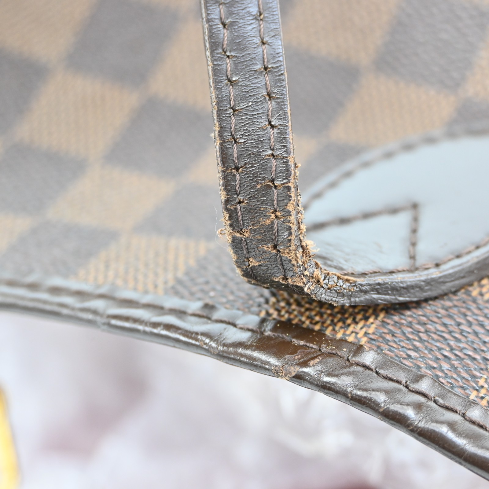 LOUIS VUITTON Neverfull MM Damier Shoulder tote bag N51105 LV N2520RJ709