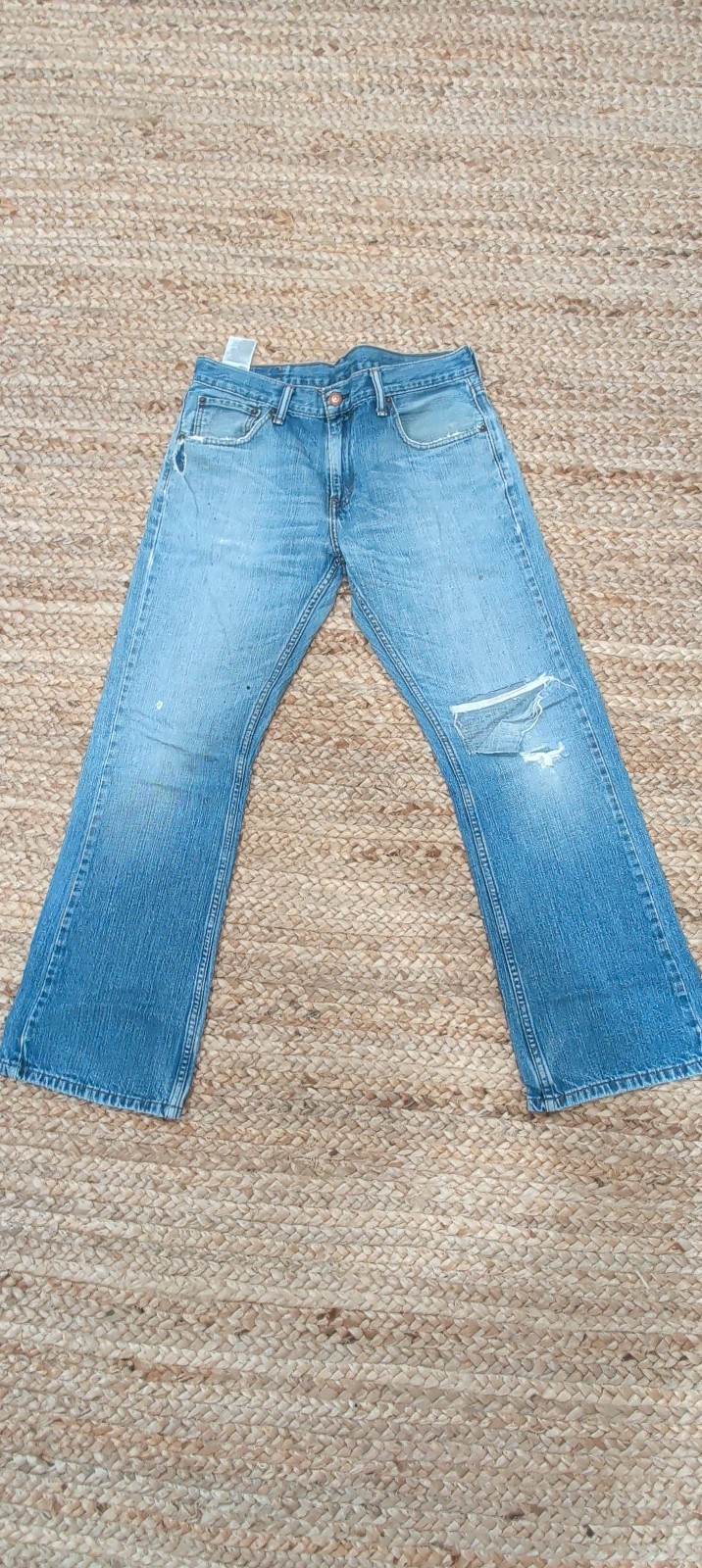 Levi’s 527 Low Bootcut Blue Medium Wash Denim Jeans Size 32/30