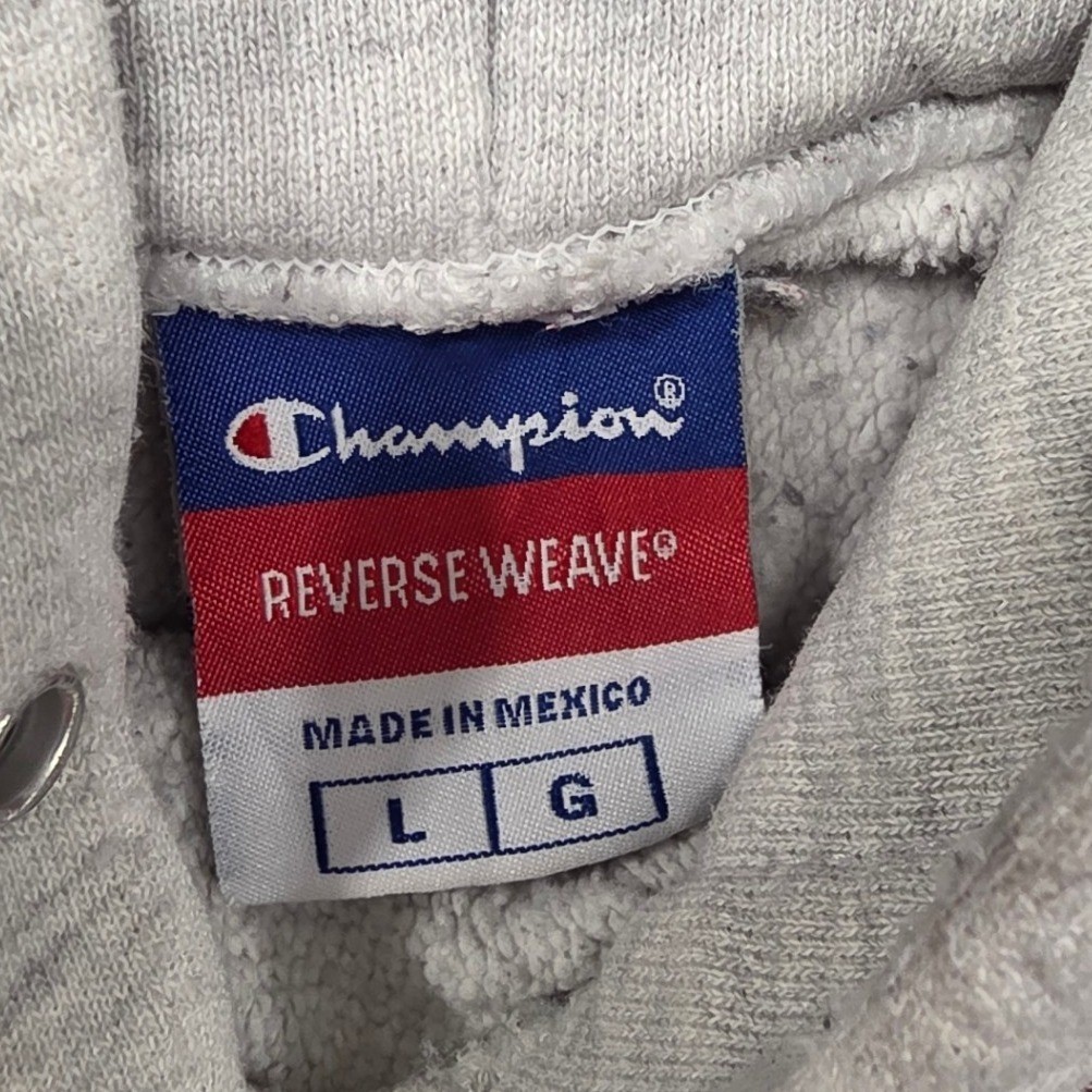 Champion Reverse Weave St Josephs Prep Cross Country Hoodie Grey Mens Large