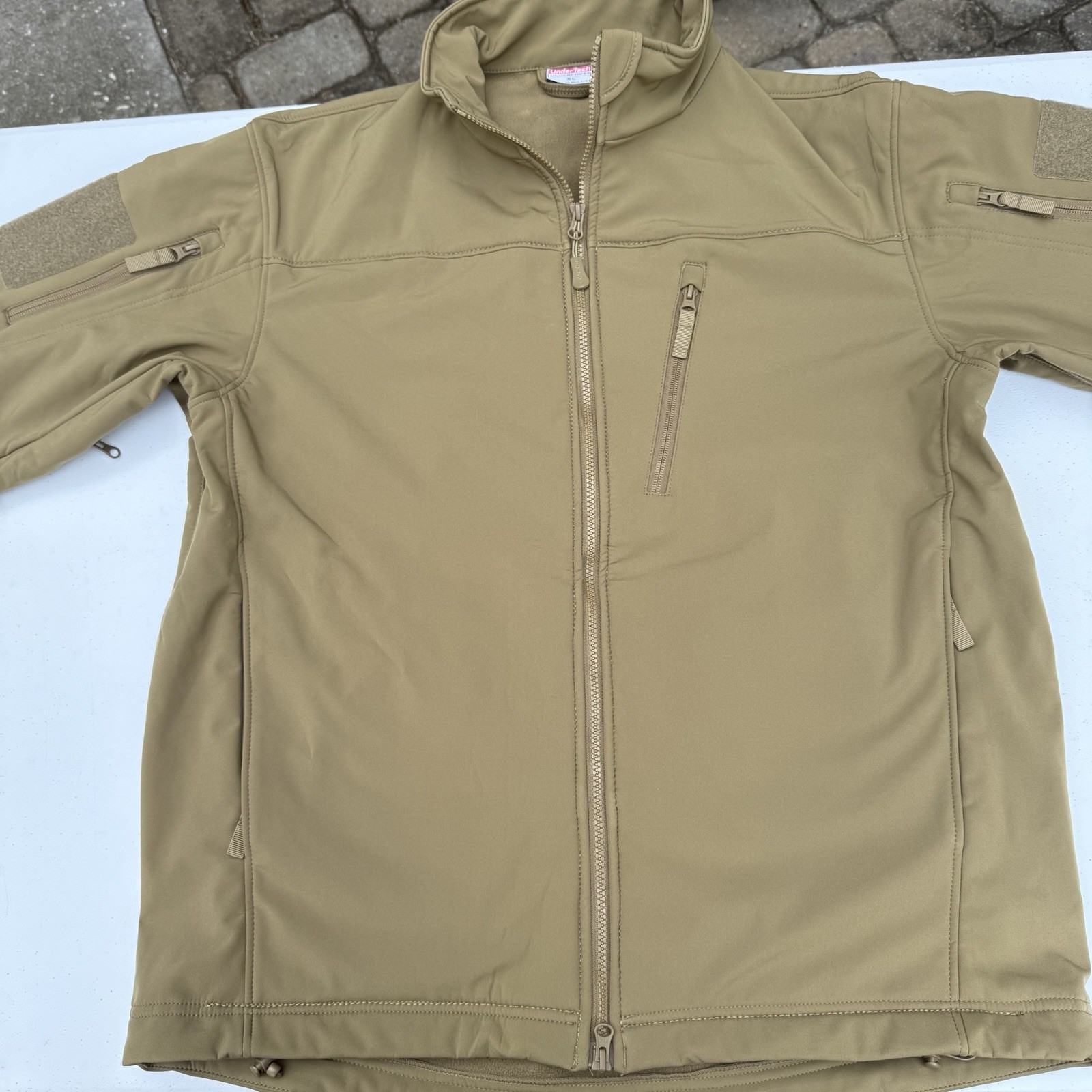 UnderTech Undercover TAN CONDOR PHANTOM SOFTSHELL JACKET 606 Men’s XL Conceal