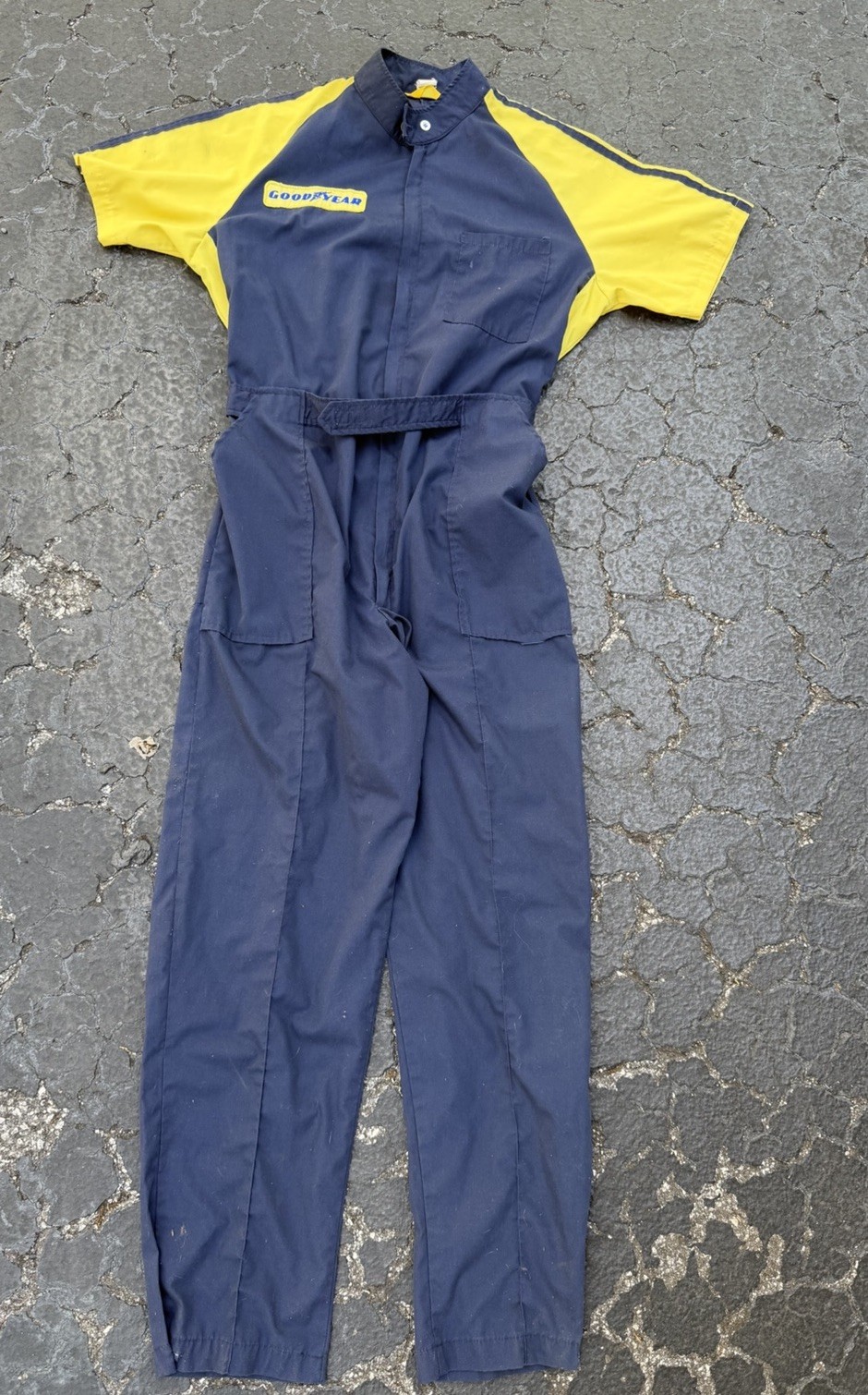 Vintage GENUINE GOODYEAR Official Racing Apparel Jumpsuit HOTROD SPEEDWAY