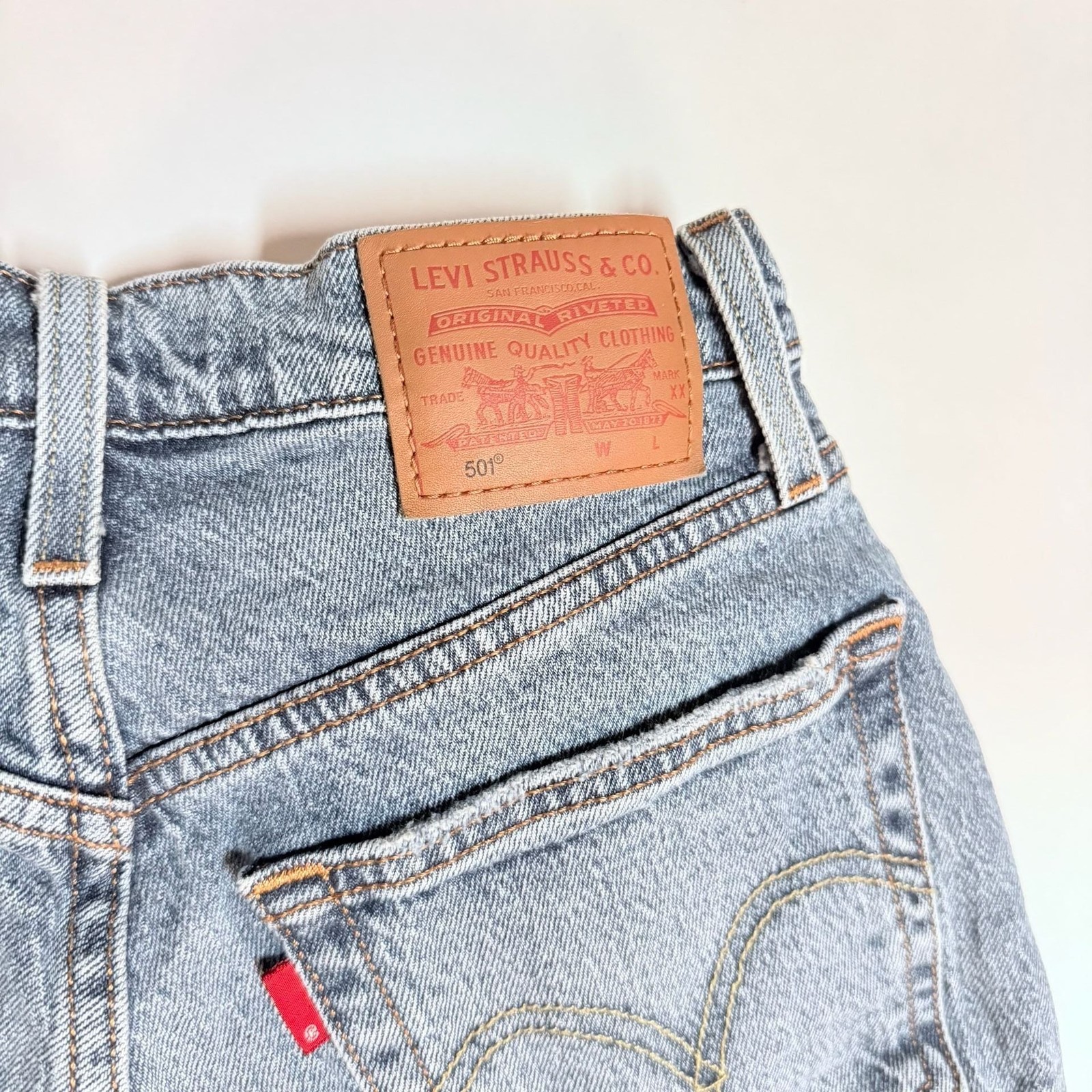 Levi’s Premium 501 Original Cut-Off Denim Shorts