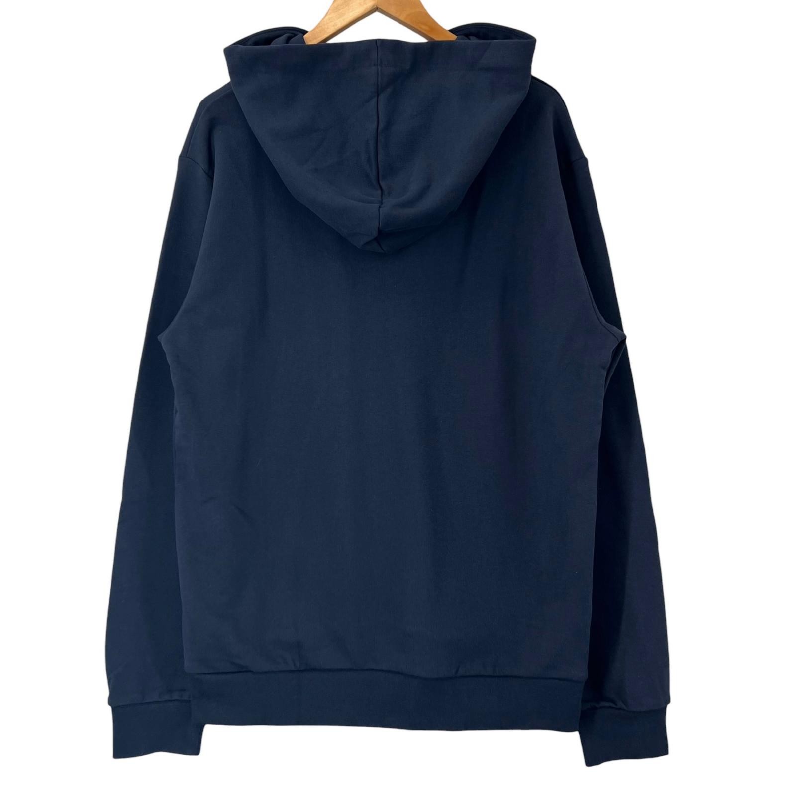 A.P.C. Standard Grand VPC Plain Parker Navy mens XL【used】