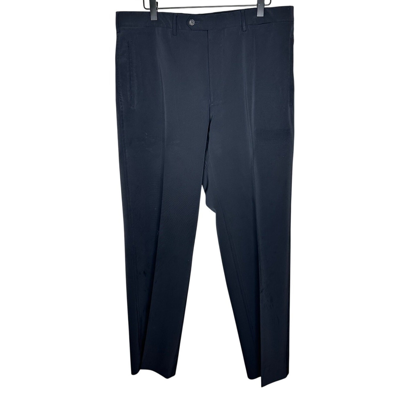 Prada Techno Stretch Pants Mens IT 52 US 36 Black Technical Trousers Italy