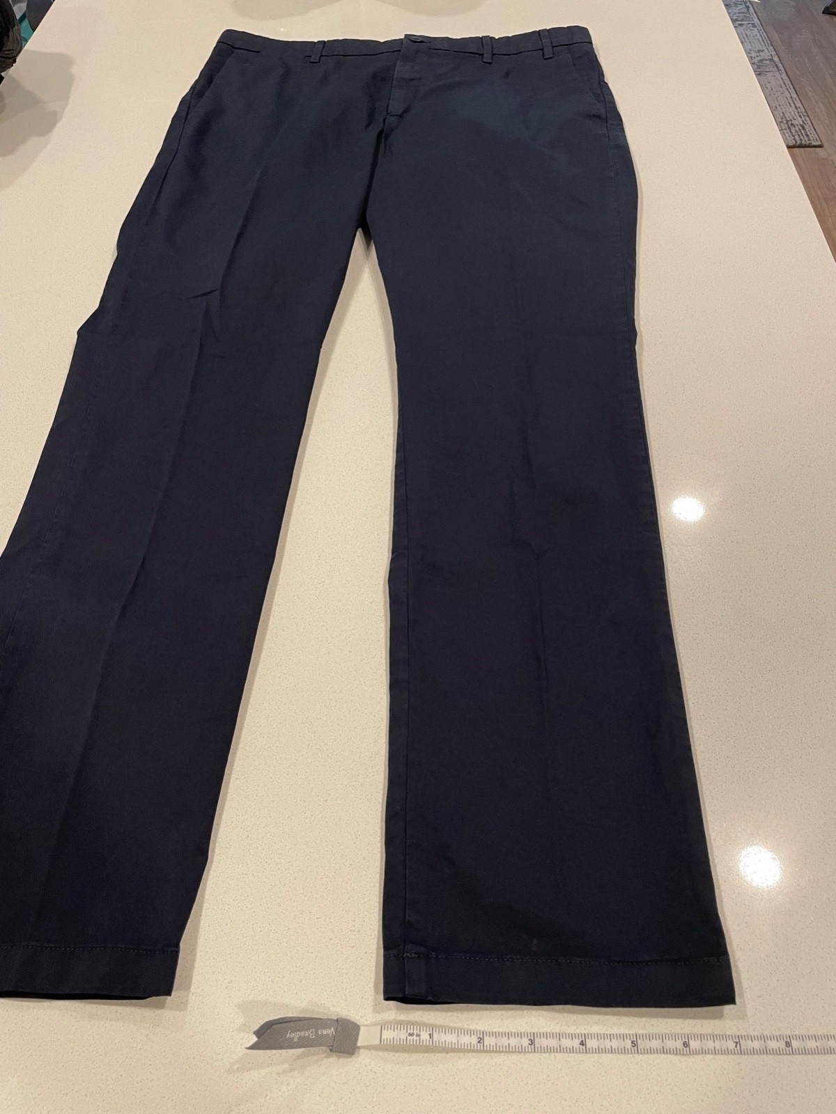 NEW Norse Projects Men’s Aros Slim Light Stretch Chinos 34W NEVER WORN Unhemmed