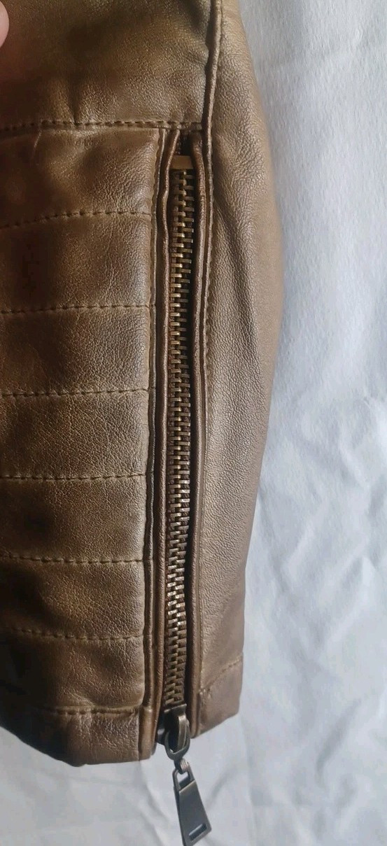 J2 Jacket Shell 100% Polyurethane Junior Sz L Color Brown