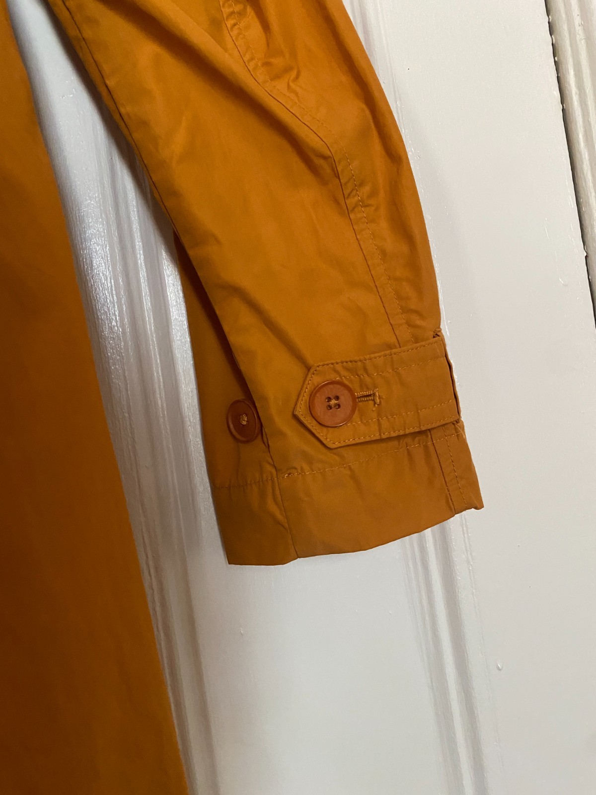 Norse Projects Overcoat Mustard Yellow XL preowned – EXCELLENT condition