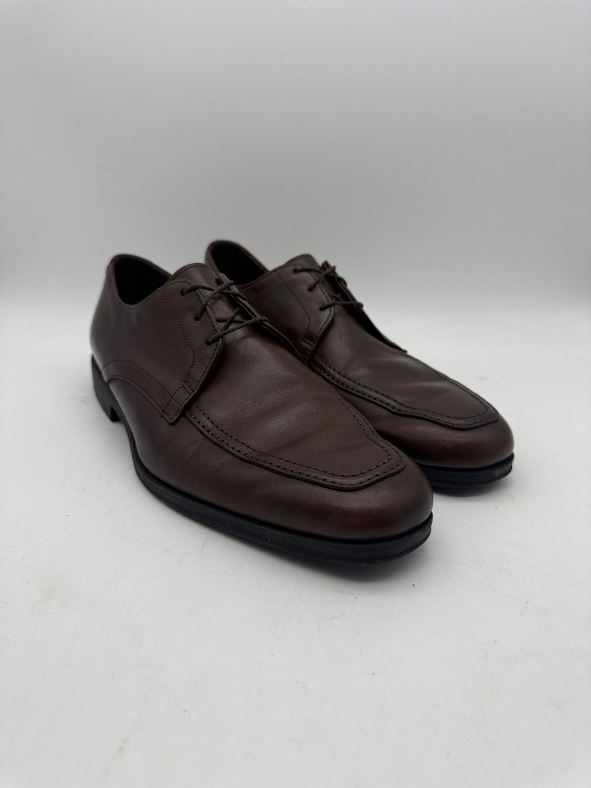 EUC Allen Edmonds AE Men 8.5 D M US Tribeca Brown Oxfords Brown Leather