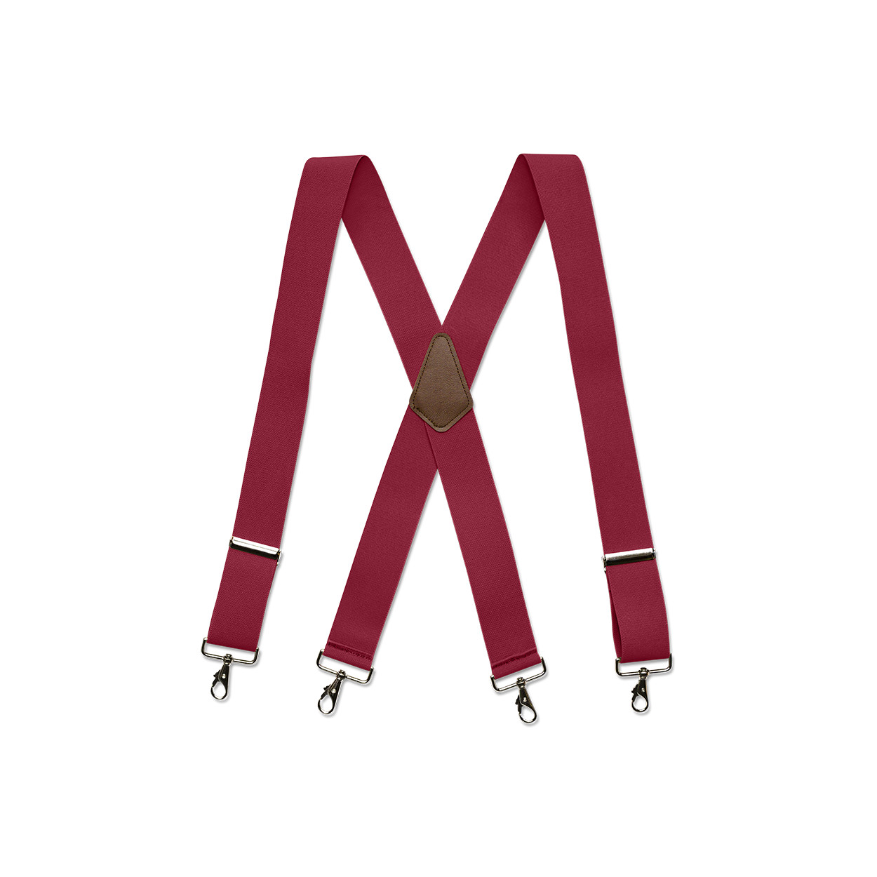 Men’s Suspenders – 1.5 width,Belt Loop, Various Colors, X Style, Snaps, USA Made